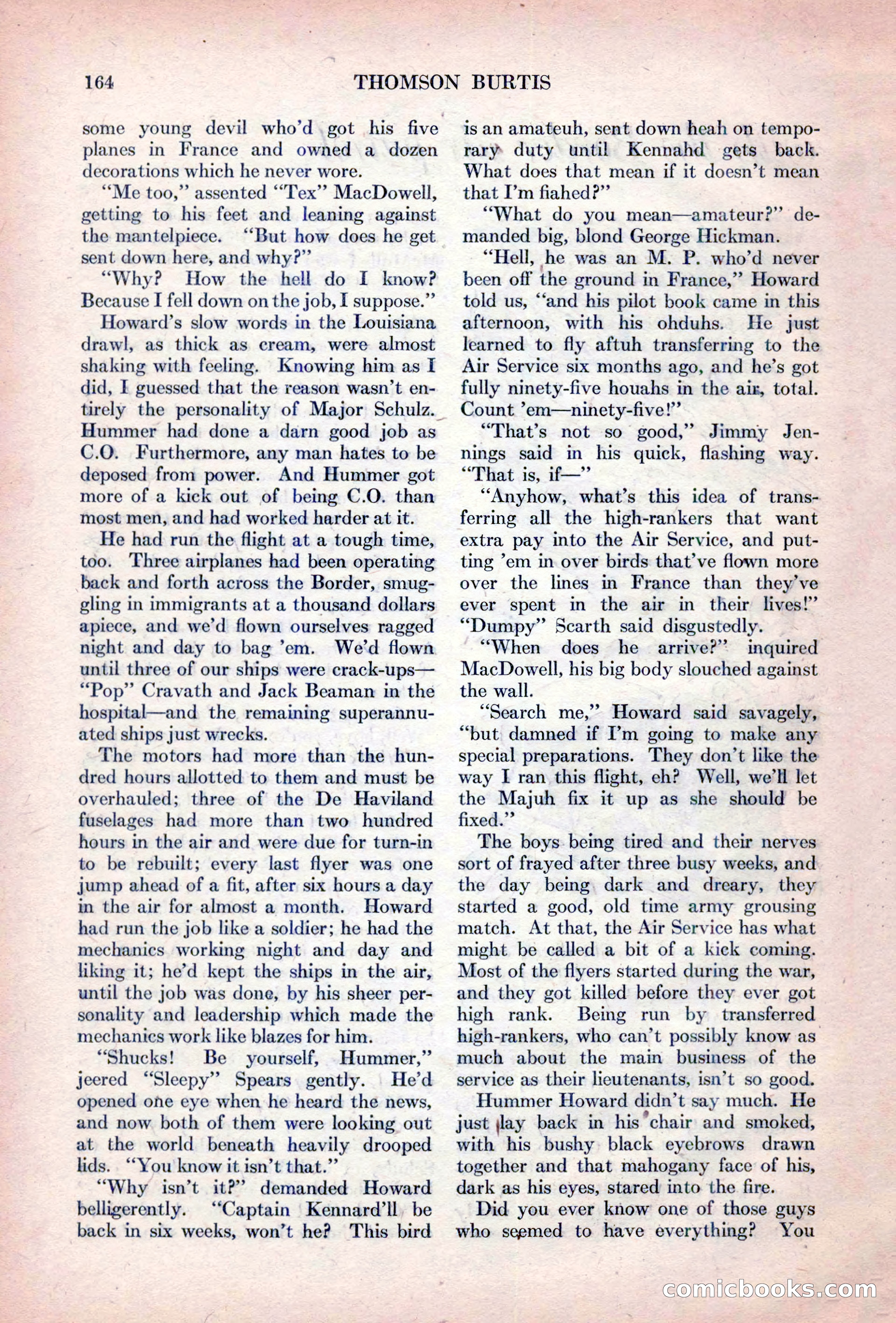 Adventure Magazine, October 15, 1927 — page 166 of 196