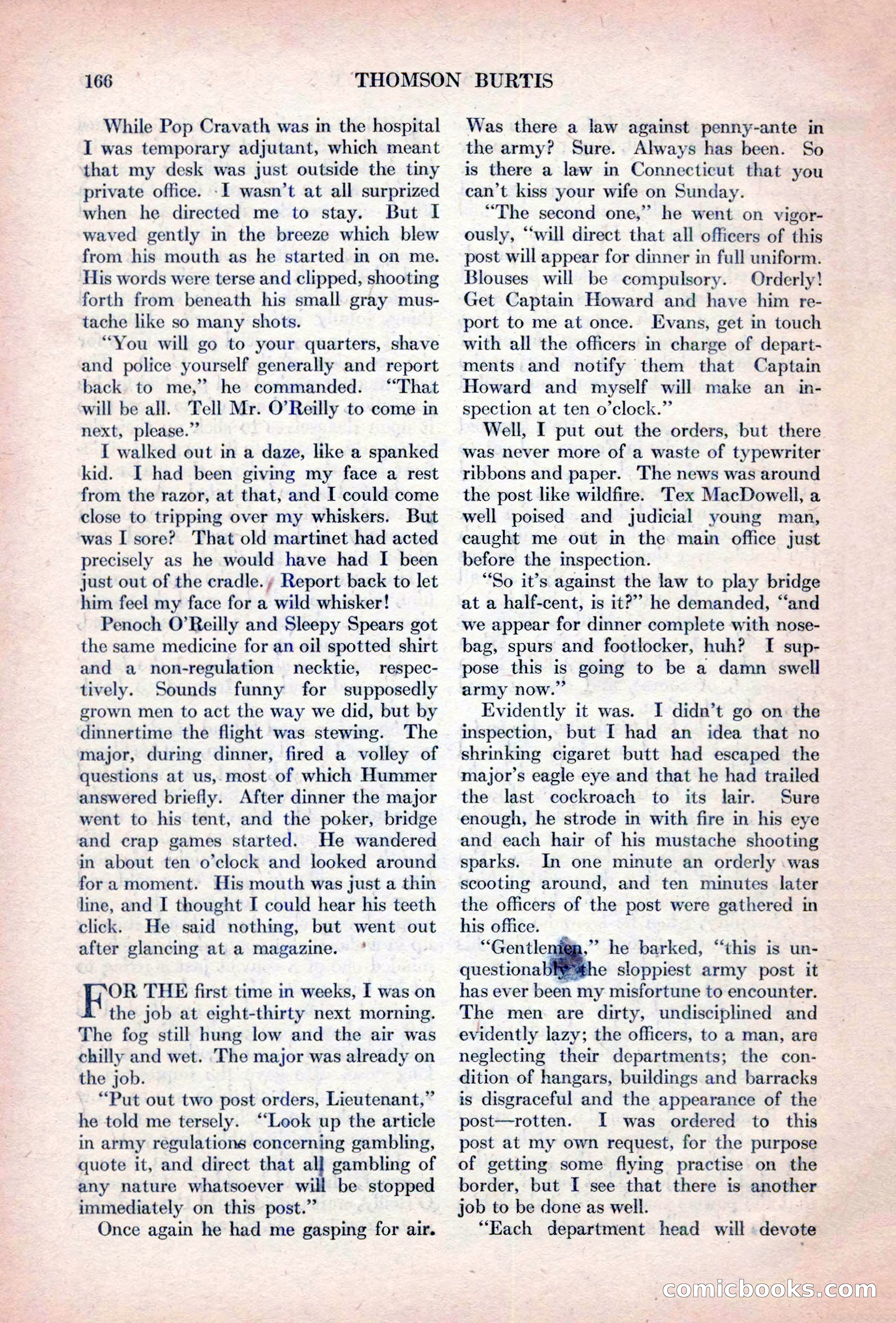 Adventure Magazine, October 15, 1927 — page 168 of 196