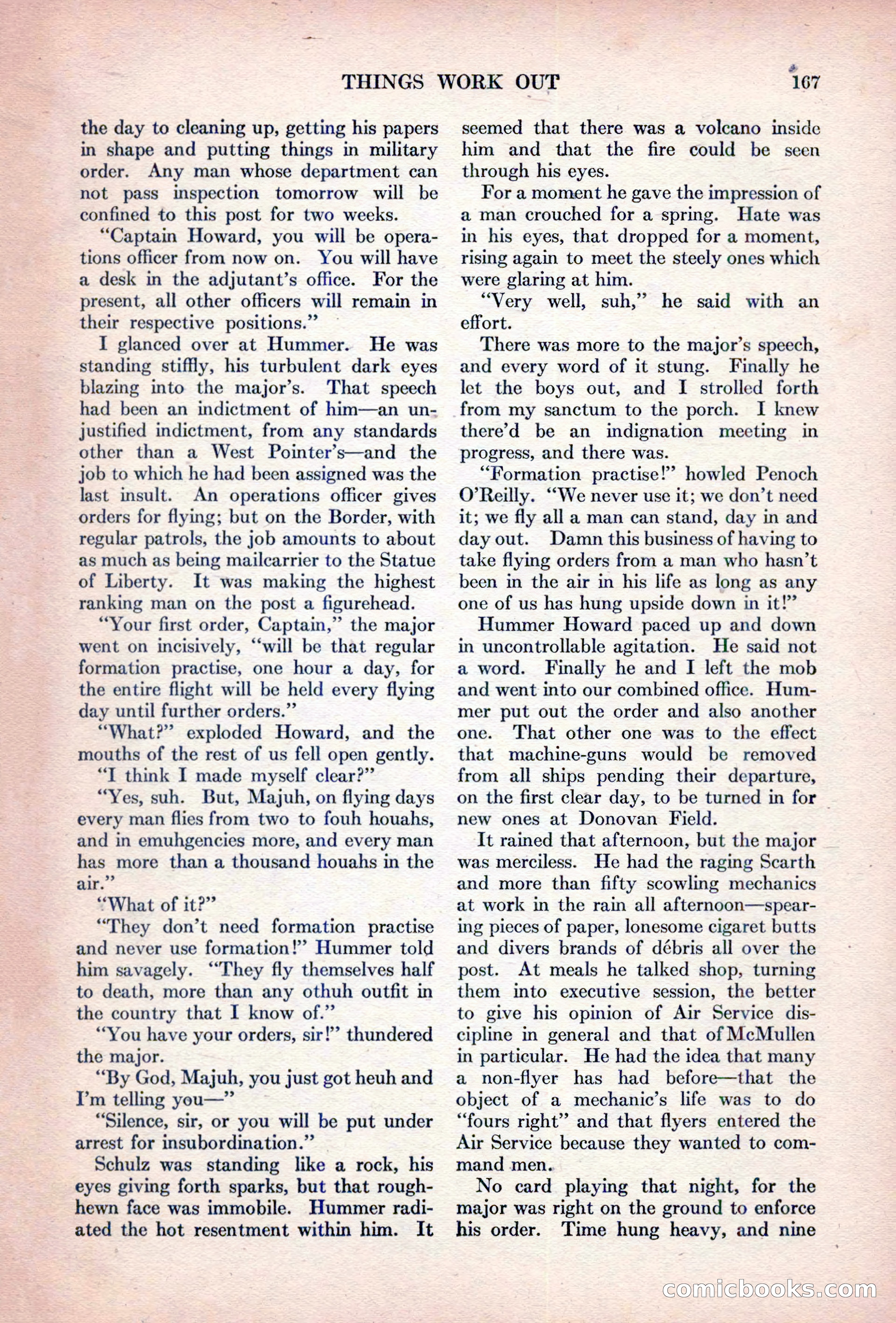 Adventure Magazine, October 15, 1927 — page 169 of 196