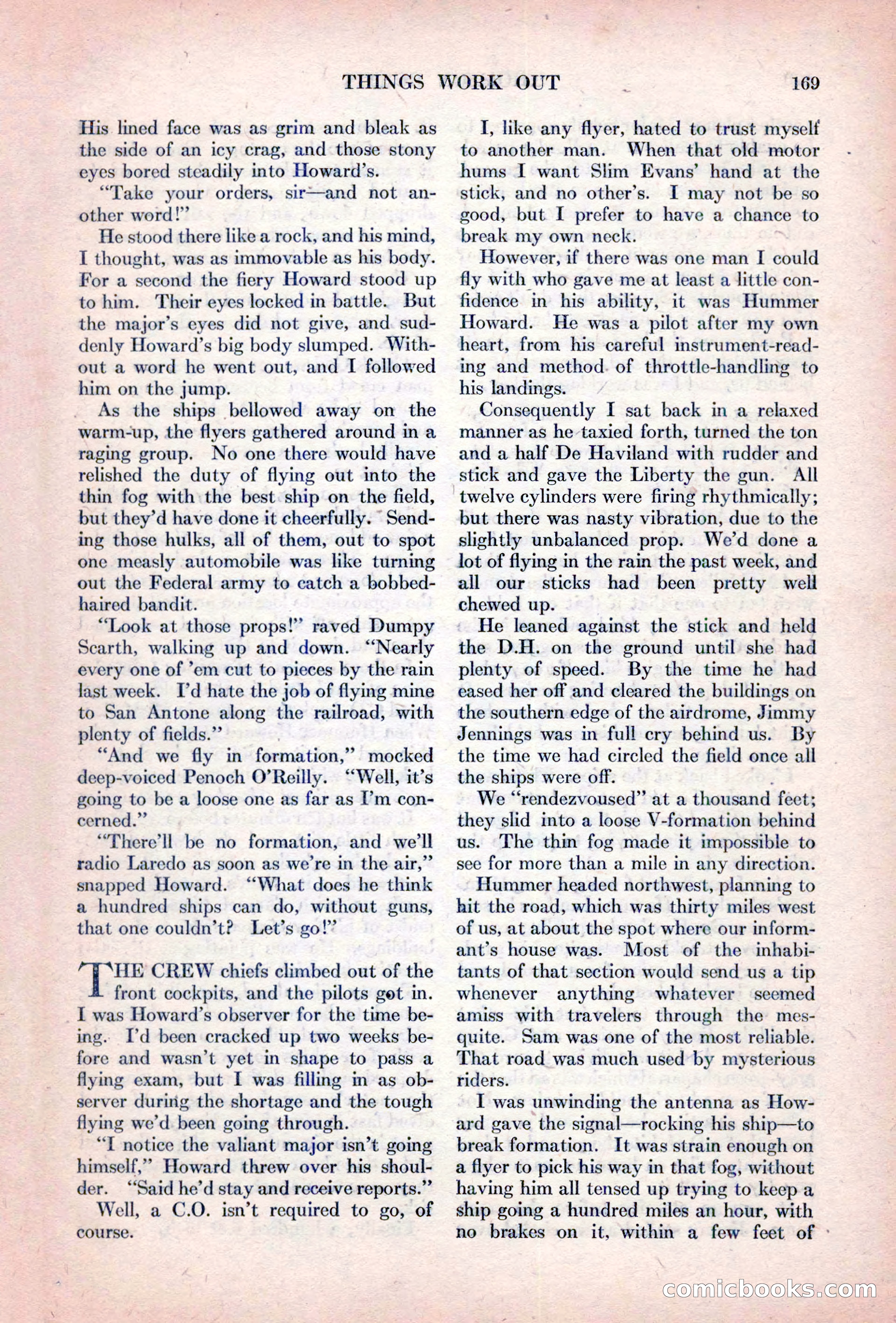 Adventure Magazine, October 15, 1927 — page 171 of 196