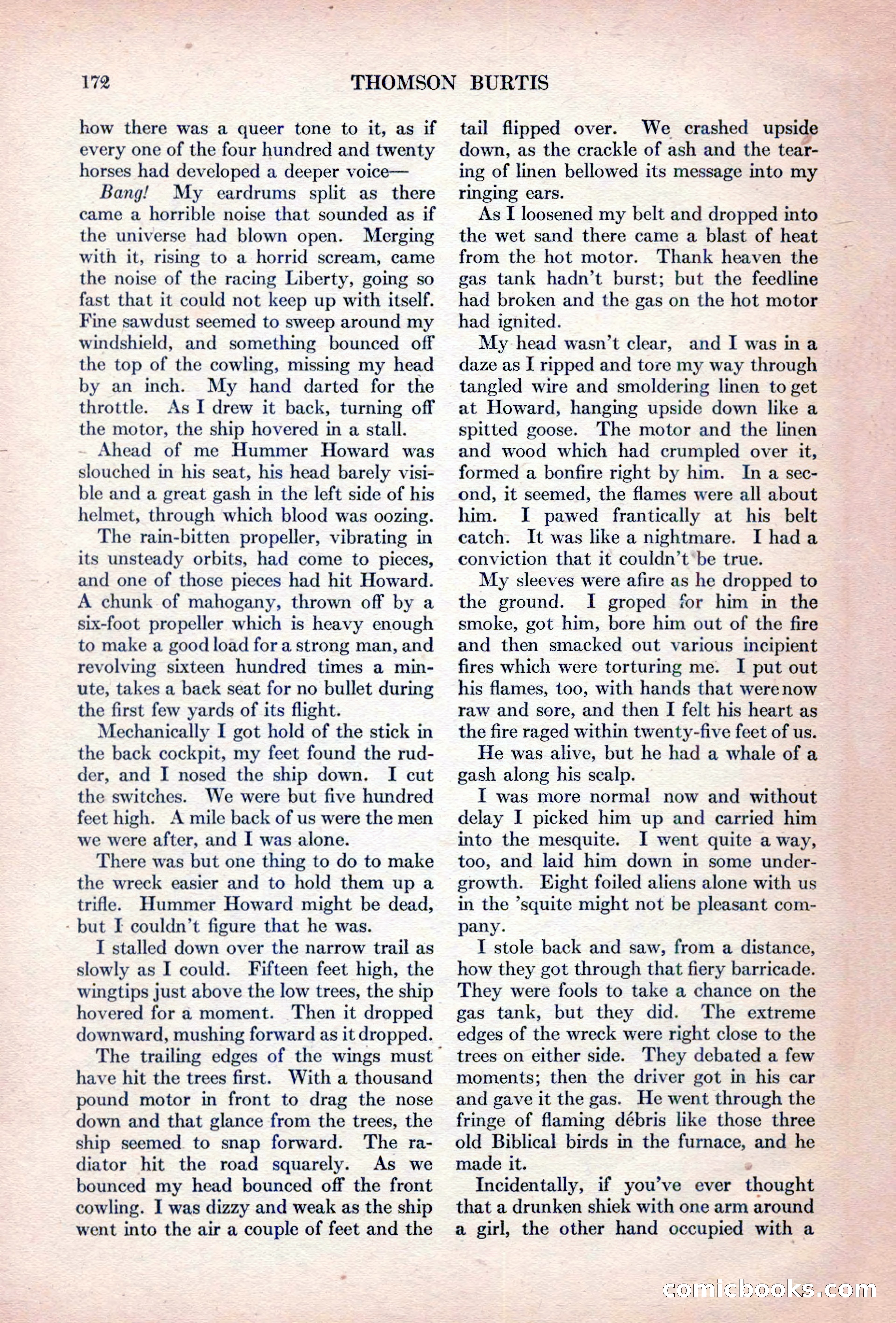 Adventure Magazine, October 15, 1927 — page 174 of 196