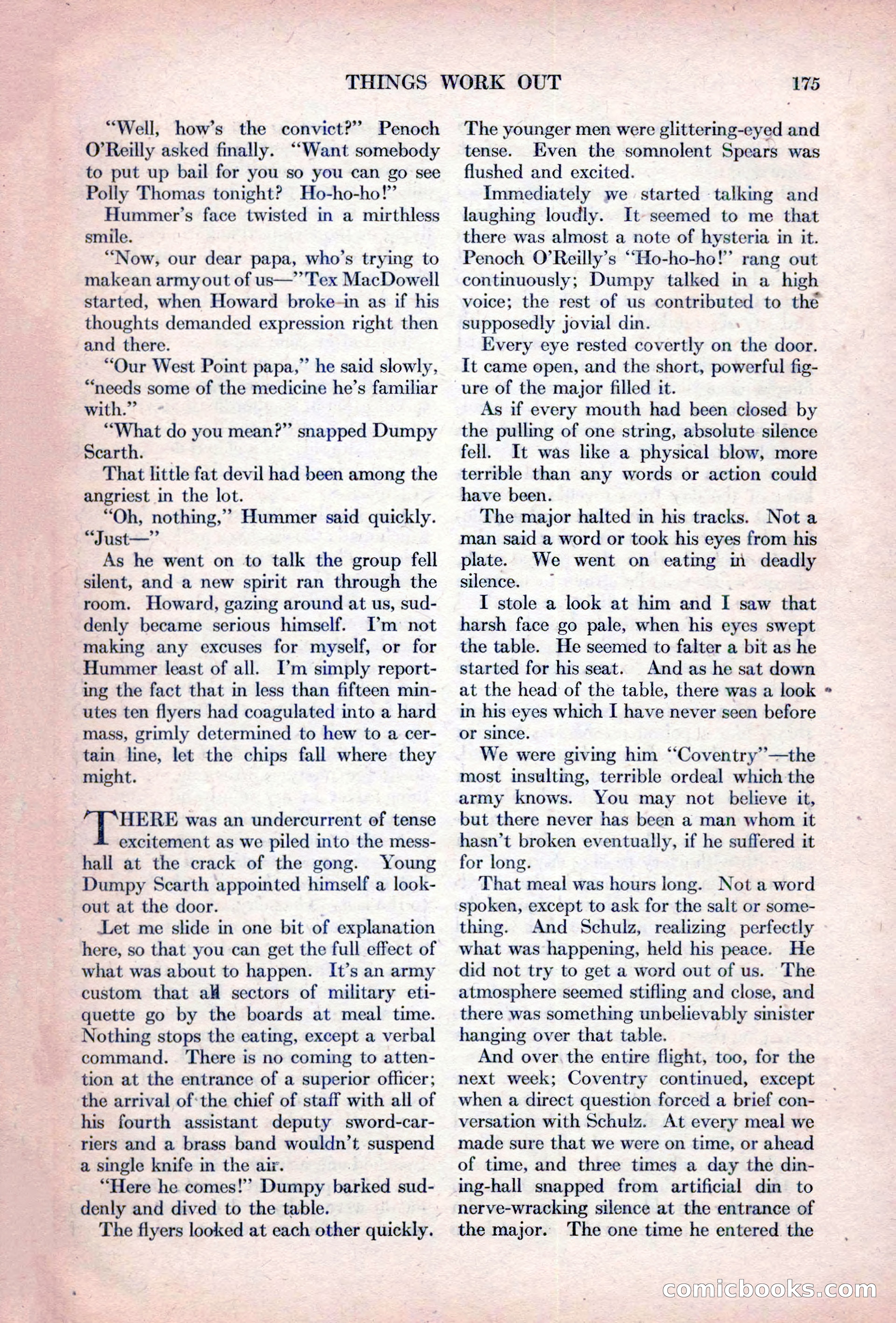 Adventure Magazine, October 15, 1927 — page 177 of 196
