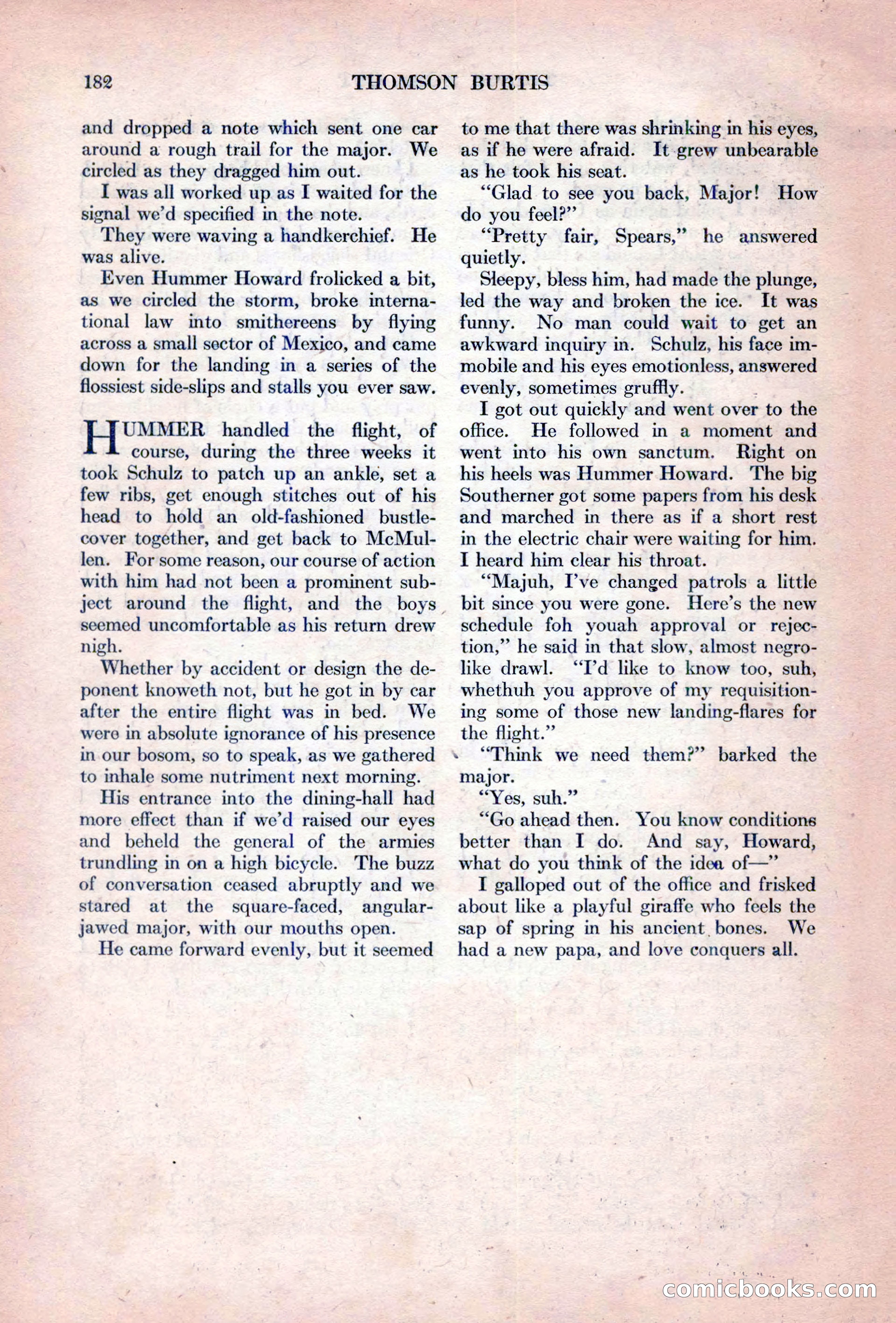 Adventure Magazine, October 15, 1927 — page 184 of 196