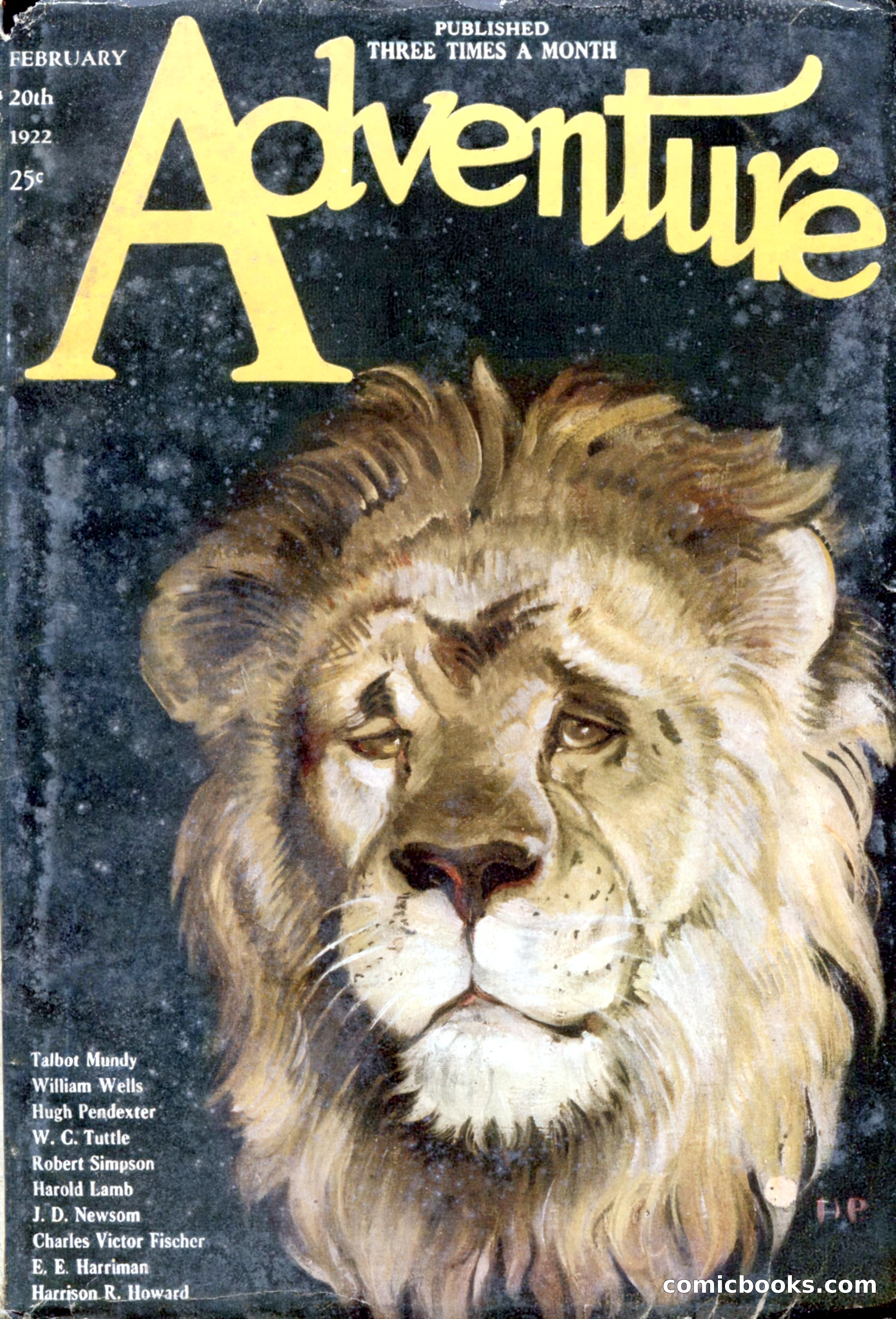 Adventure, February 20, 1922 — page 1 of 196