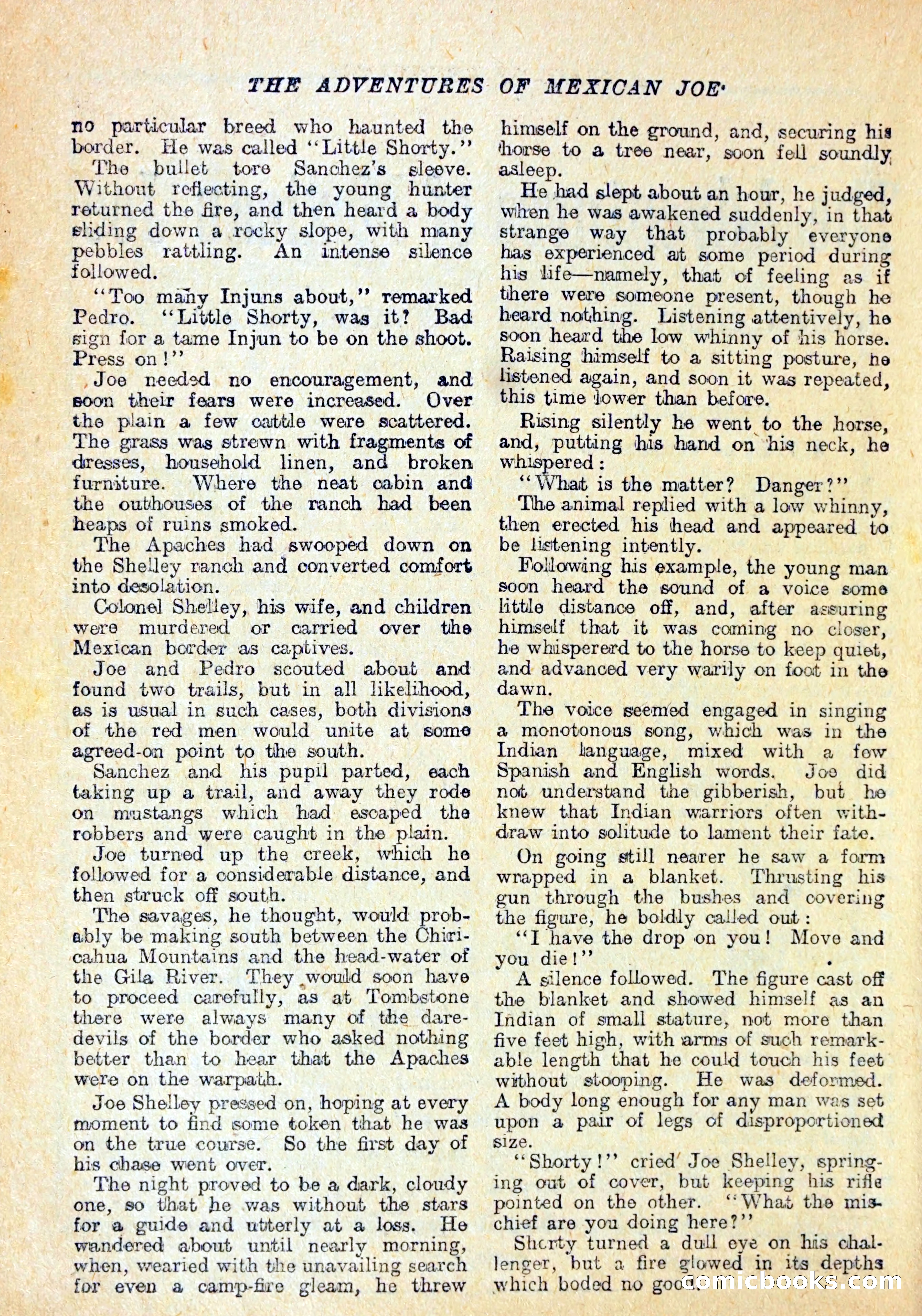 Buffalo Bill Library No. 147: The Adventures of Mexican Joe — page 5 of 37