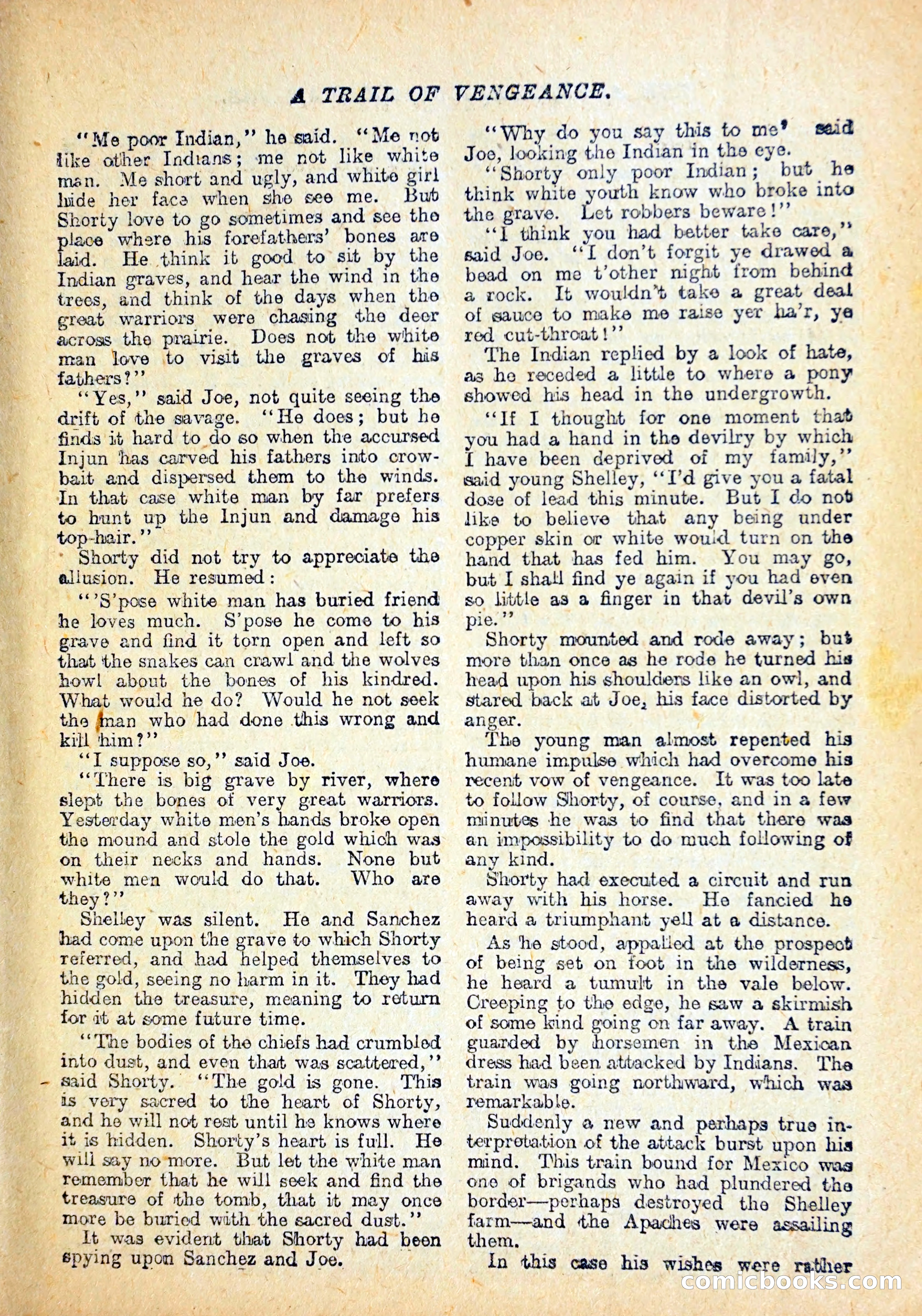 Buffalo Bill Library No. 147: The Adventures of Mexican Joe — page 6 of 37