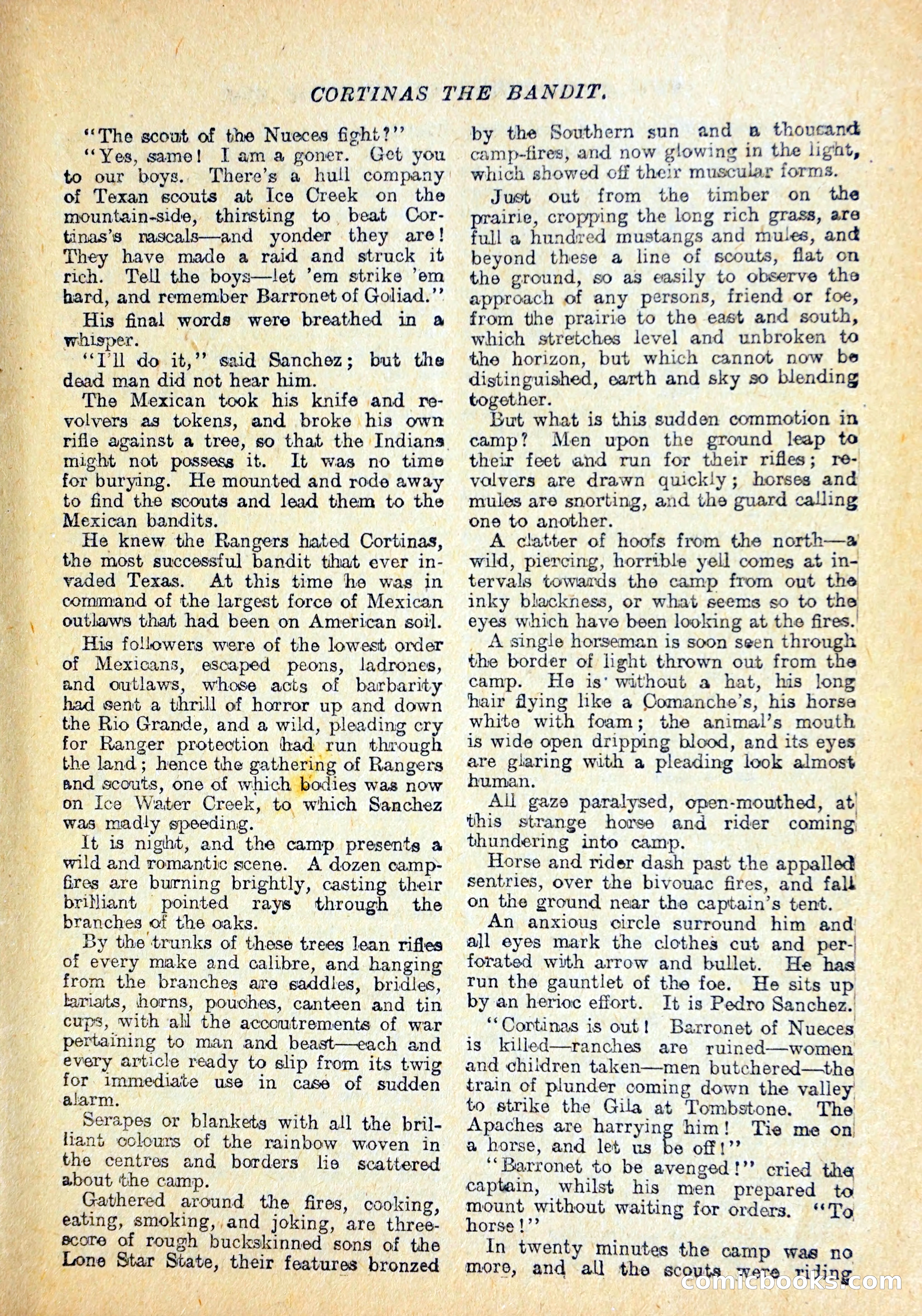 Buffalo Bill Library No. 147: The Adventures of Mexican Joe — page 8 of 37