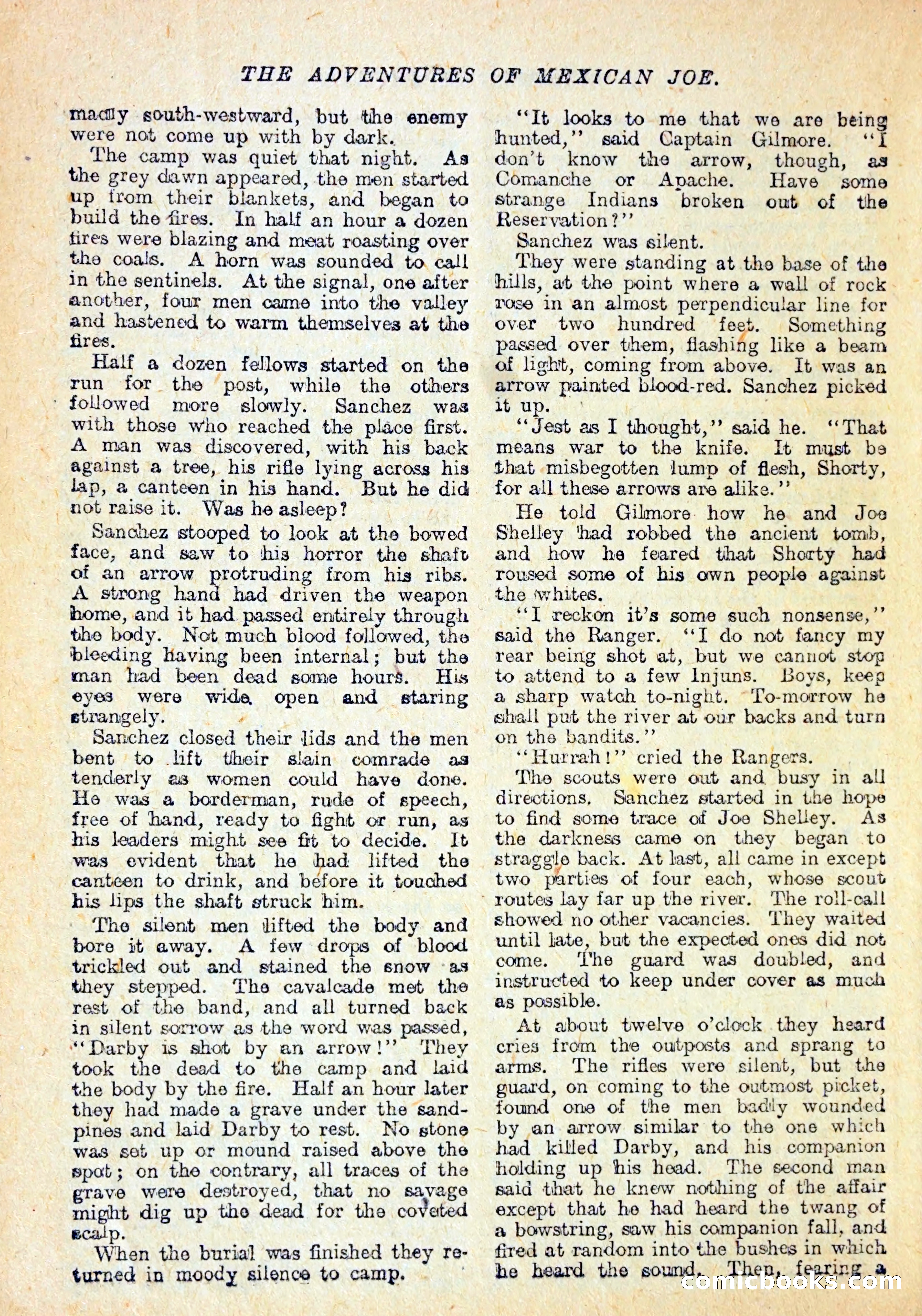 Buffalo Bill Library No. 147: The Adventures of Mexican Joe — page 9 of 37