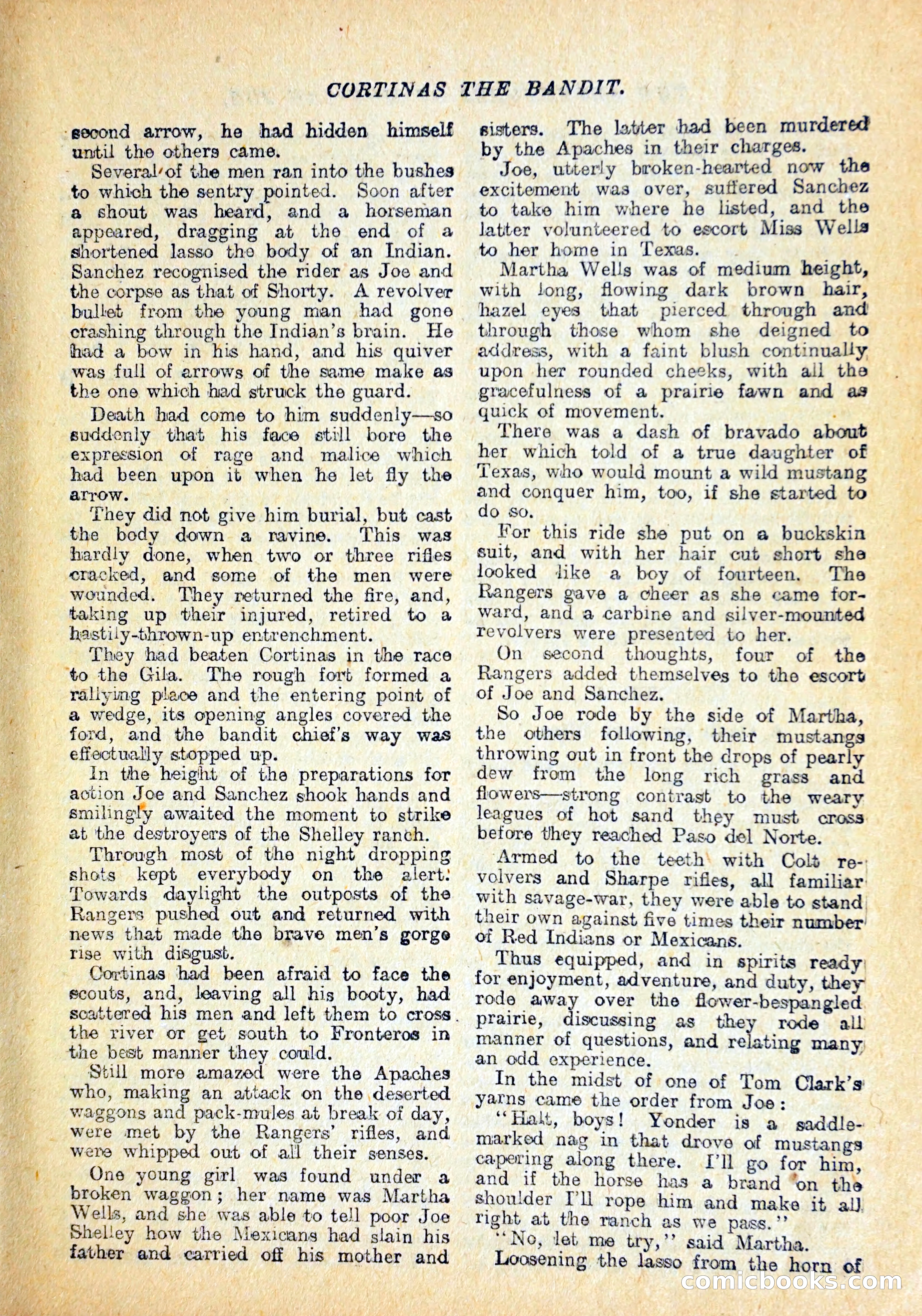 Buffalo Bill Library No. 147: The Adventures of Mexican Joe — page 10 of 37