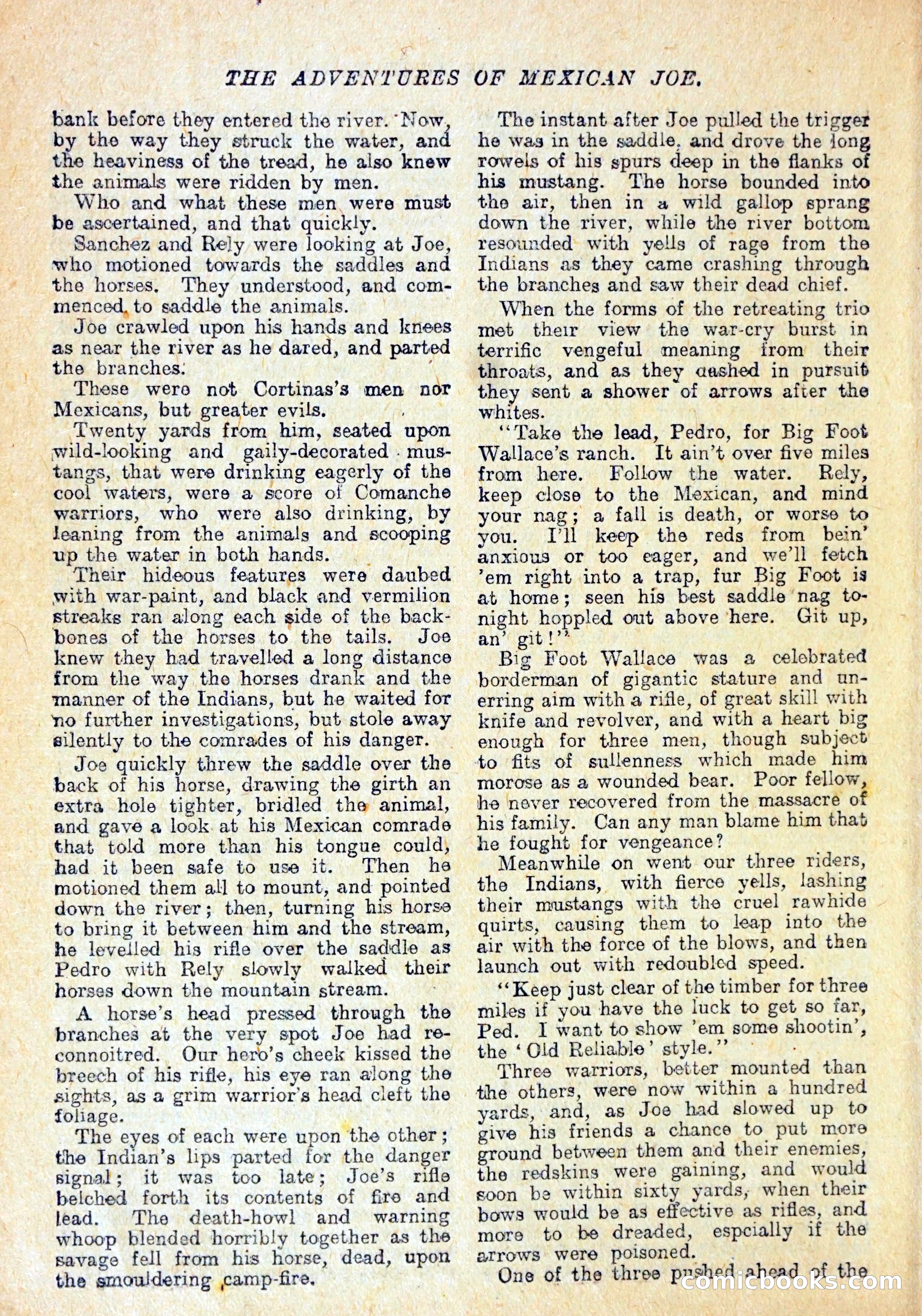 Buffalo Bill Library No. 147: The Adventures of Mexican Joe — page 15 of 37