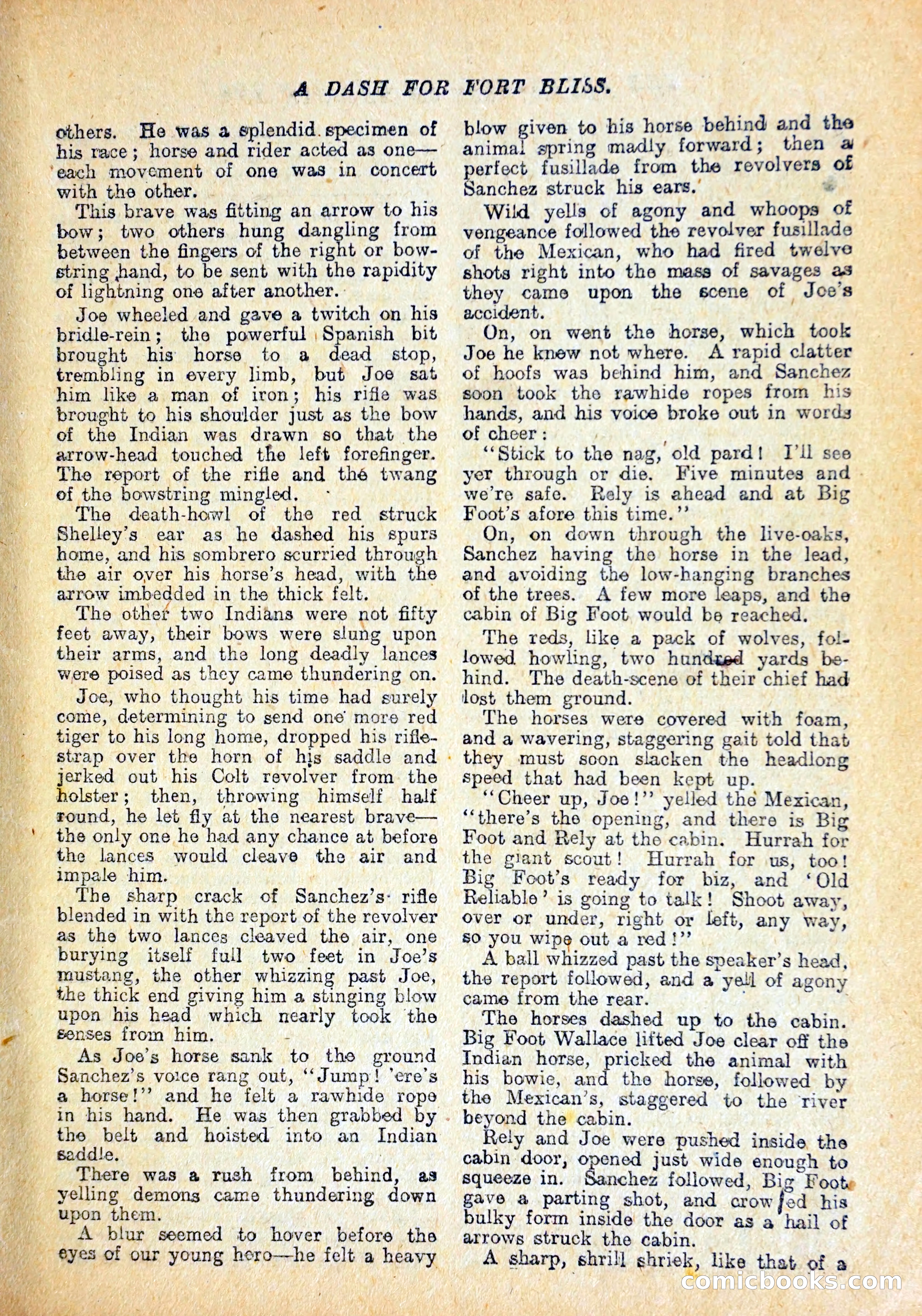 Buffalo Bill Library No. 147: The Adventures of Mexican Joe — page 16 of 37