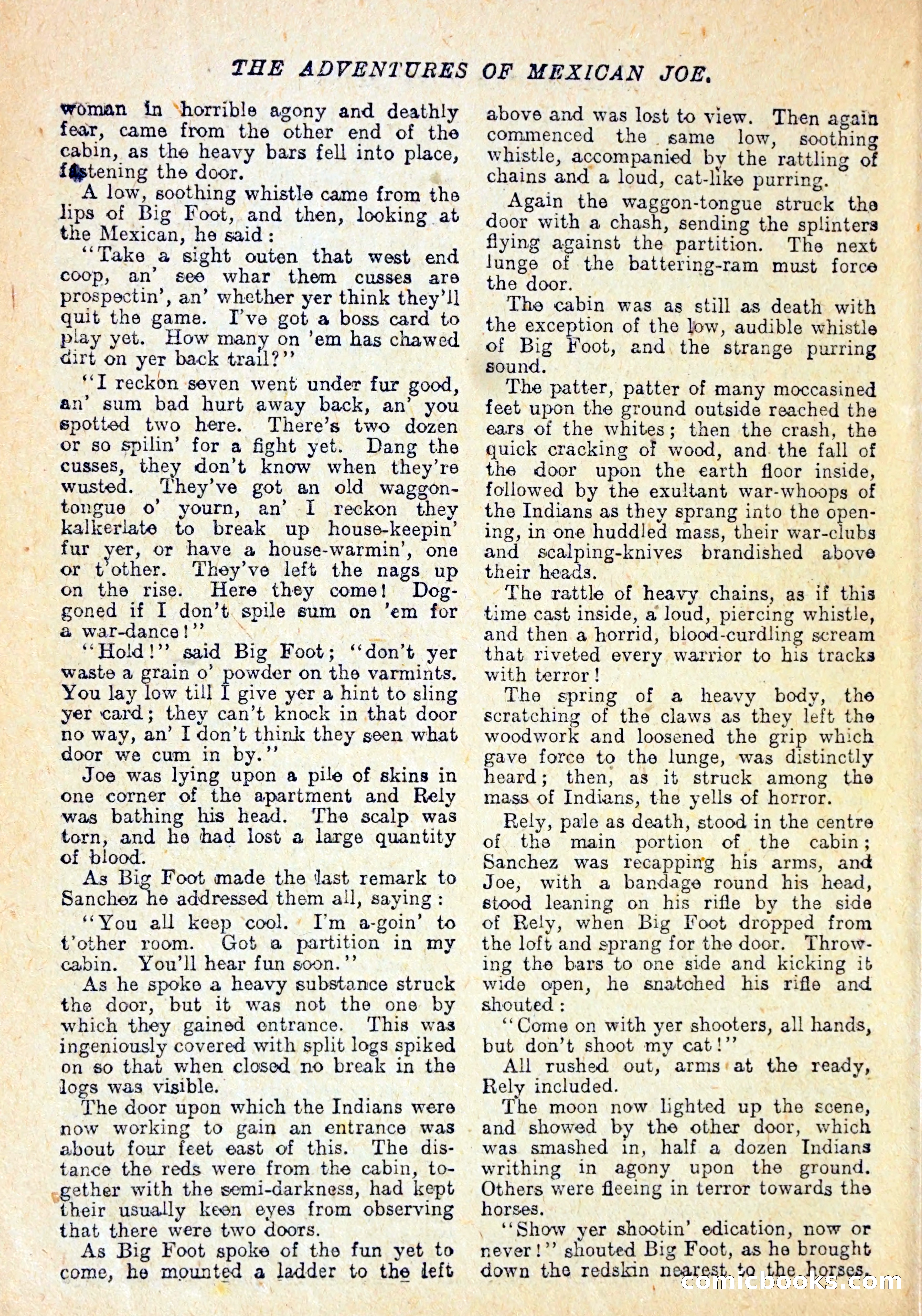 Buffalo Bill Library No. 147: The Adventures of Mexican Joe — page 17 of 37