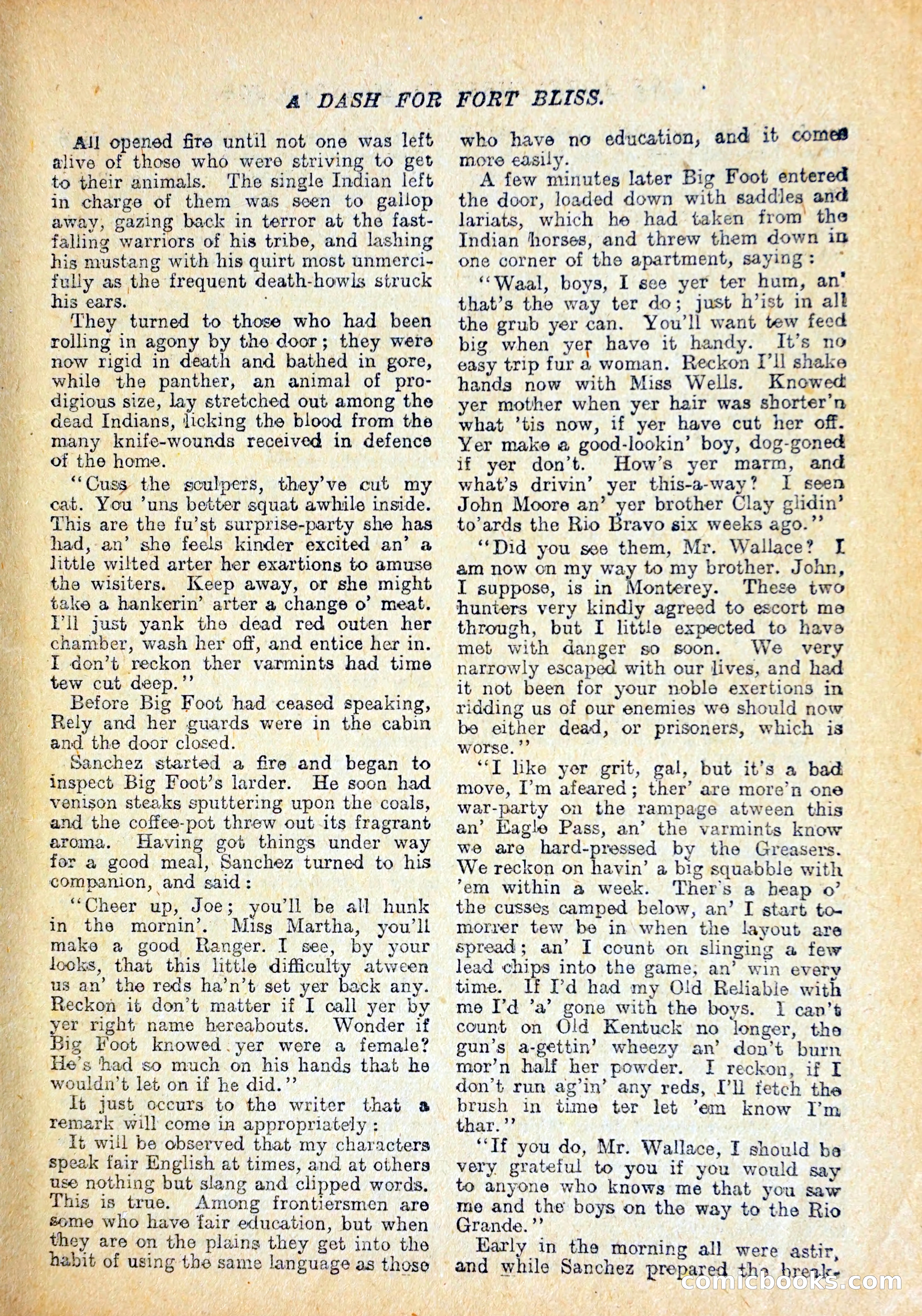 Buffalo Bill Library No. 147: The Adventures of Mexican Joe — page 18 of 37