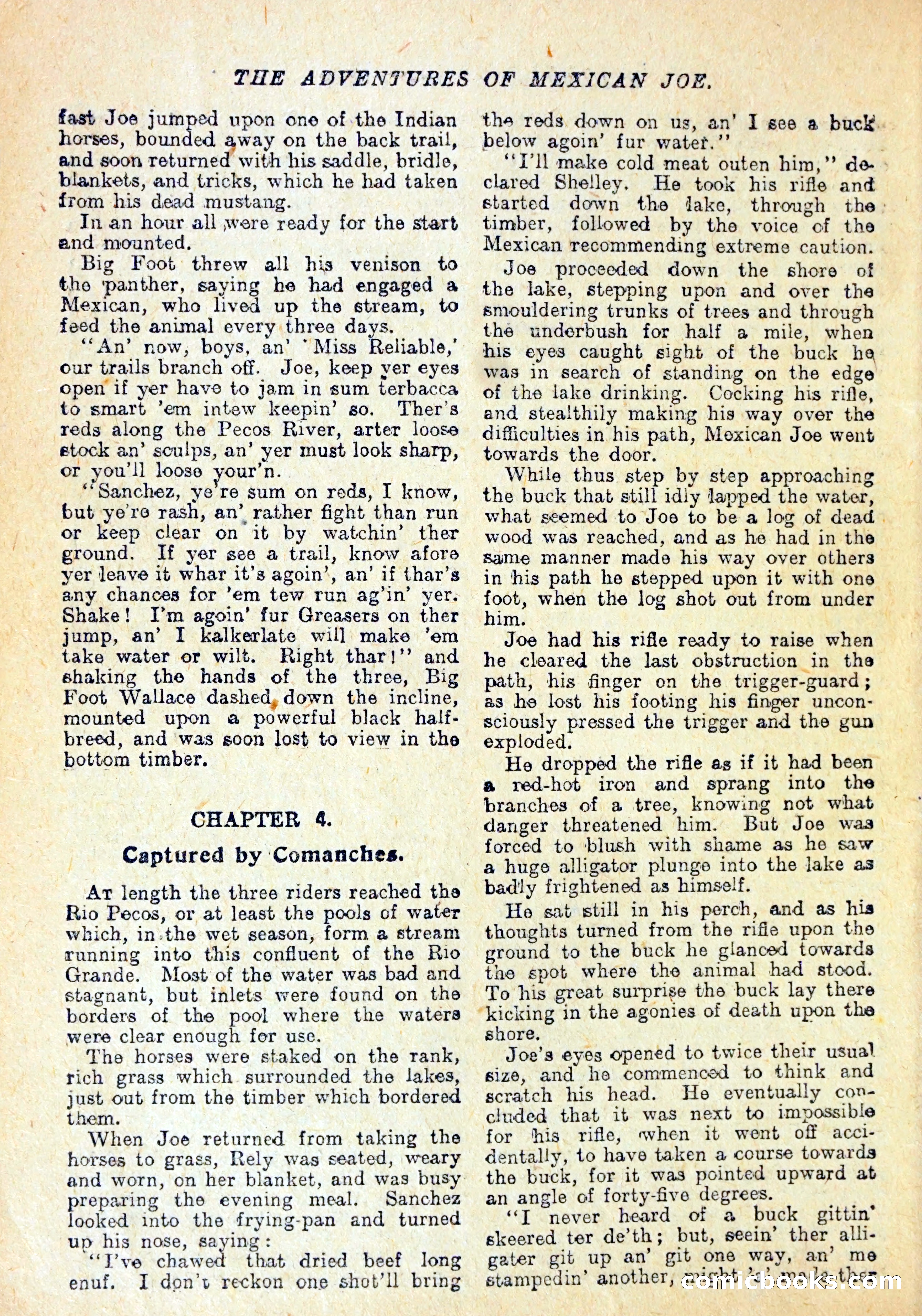 Buffalo Bill Library No. 147: The Adventures of Mexican Joe — page 19 of 37