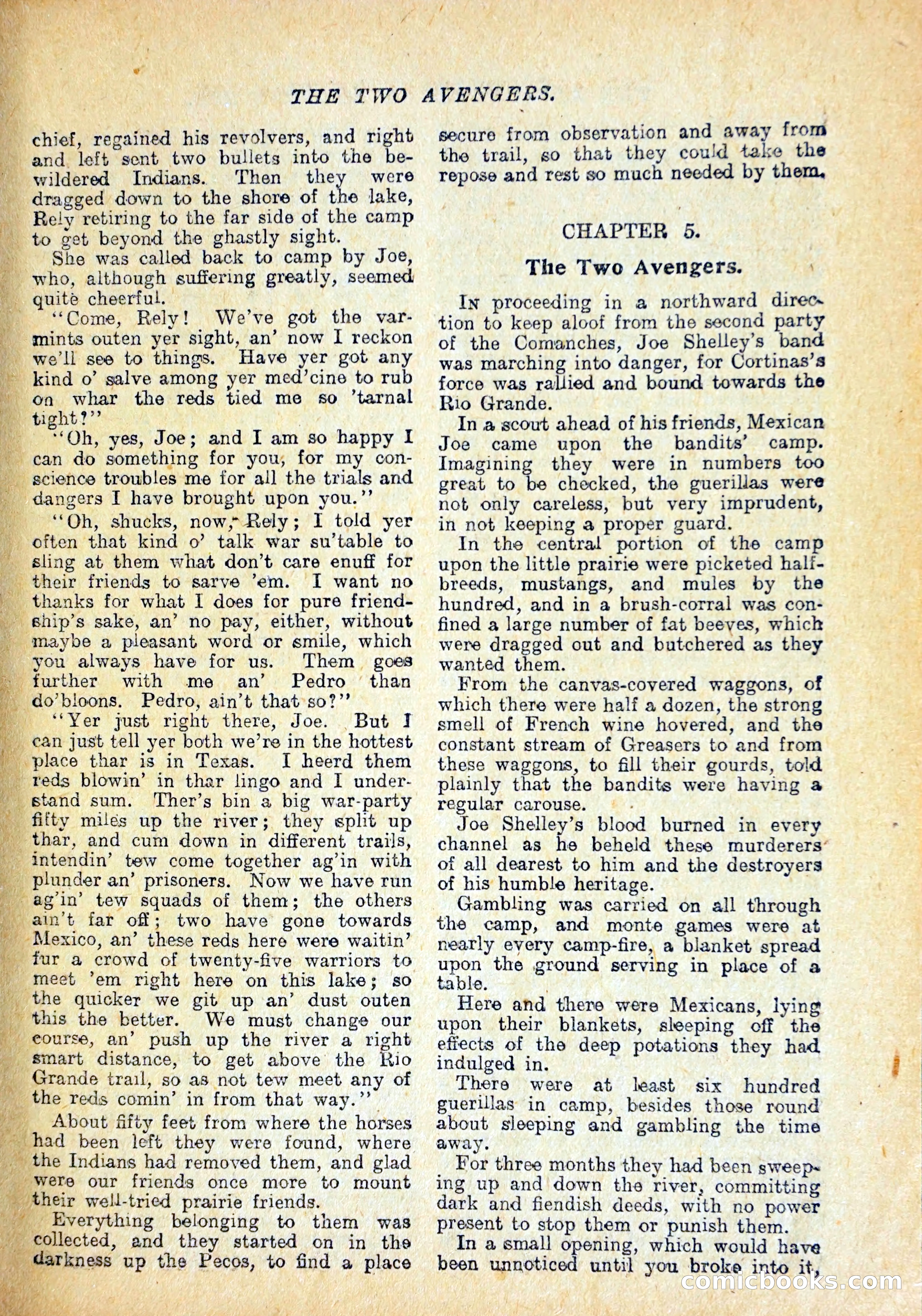 Buffalo Bill Library No. 147: The Adventures of Mexican Joe — page 24 of 37
