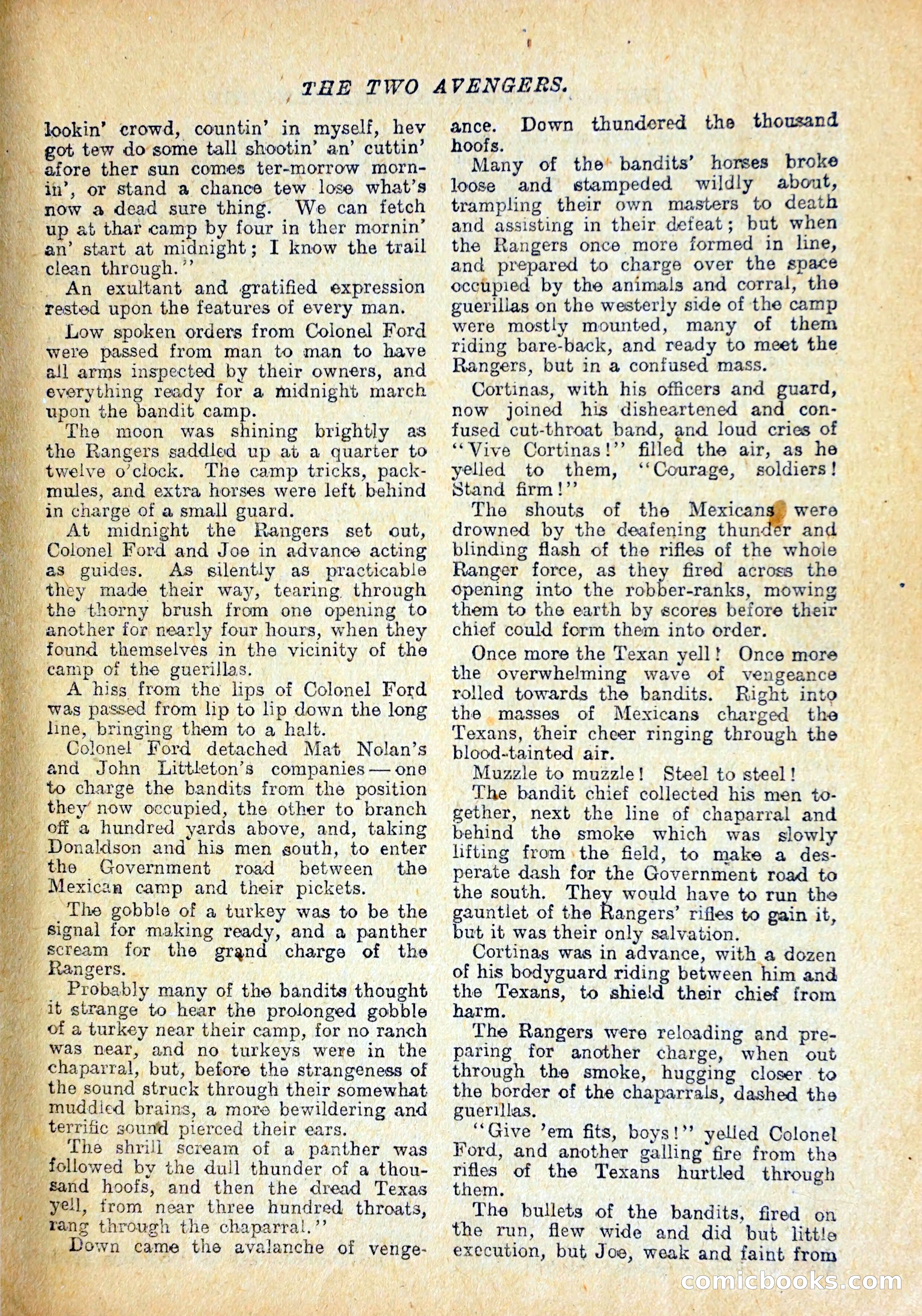 Buffalo Bill Library No. 147: The Adventures of Mexican Joe — page 26 of 37