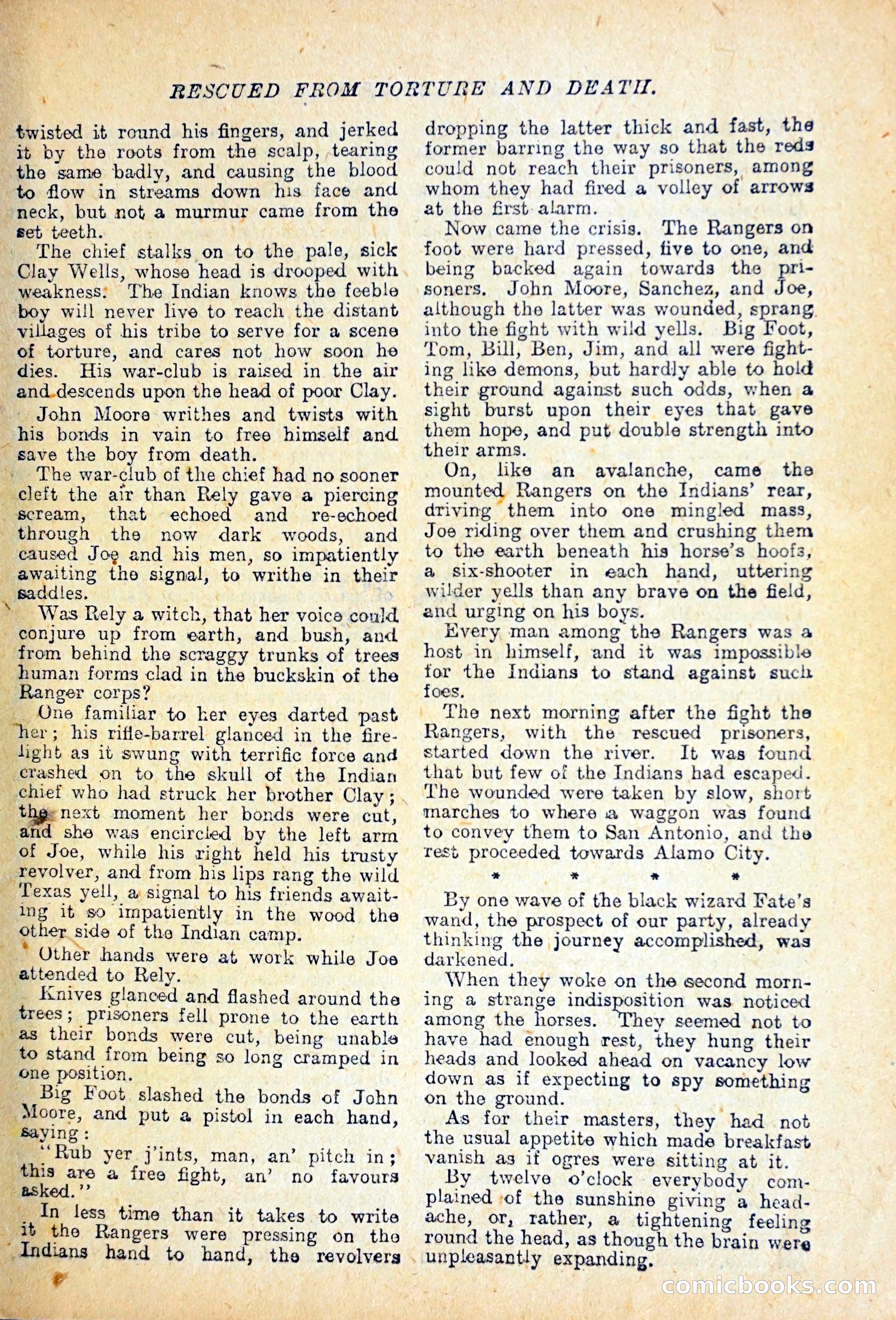 Buffalo Bill Library No. 147: The Adventures of Mexican Joe — page 30 of 37