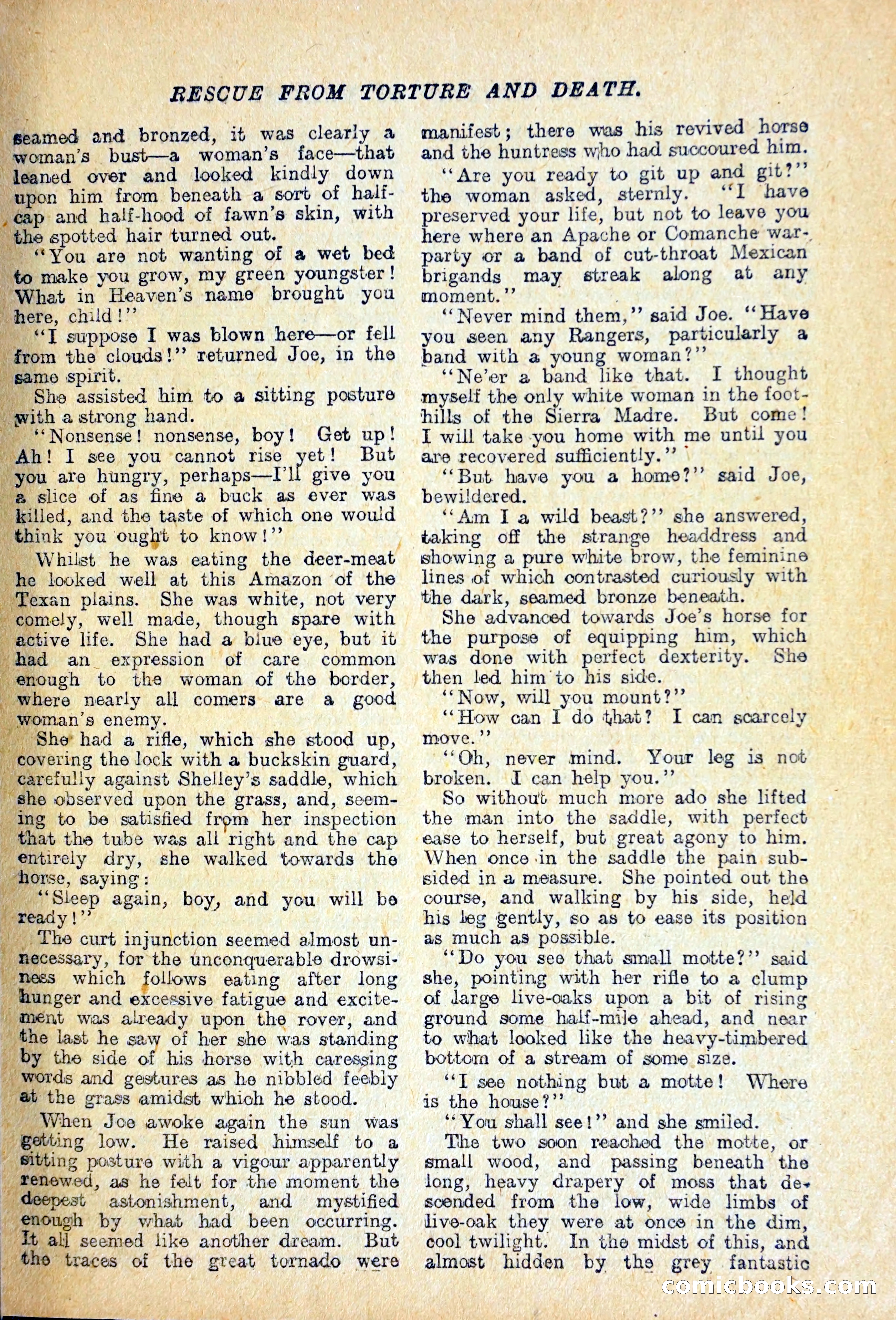 Buffalo Bill Library No. 147: The Adventures of Mexican Joe — page 32 of 37