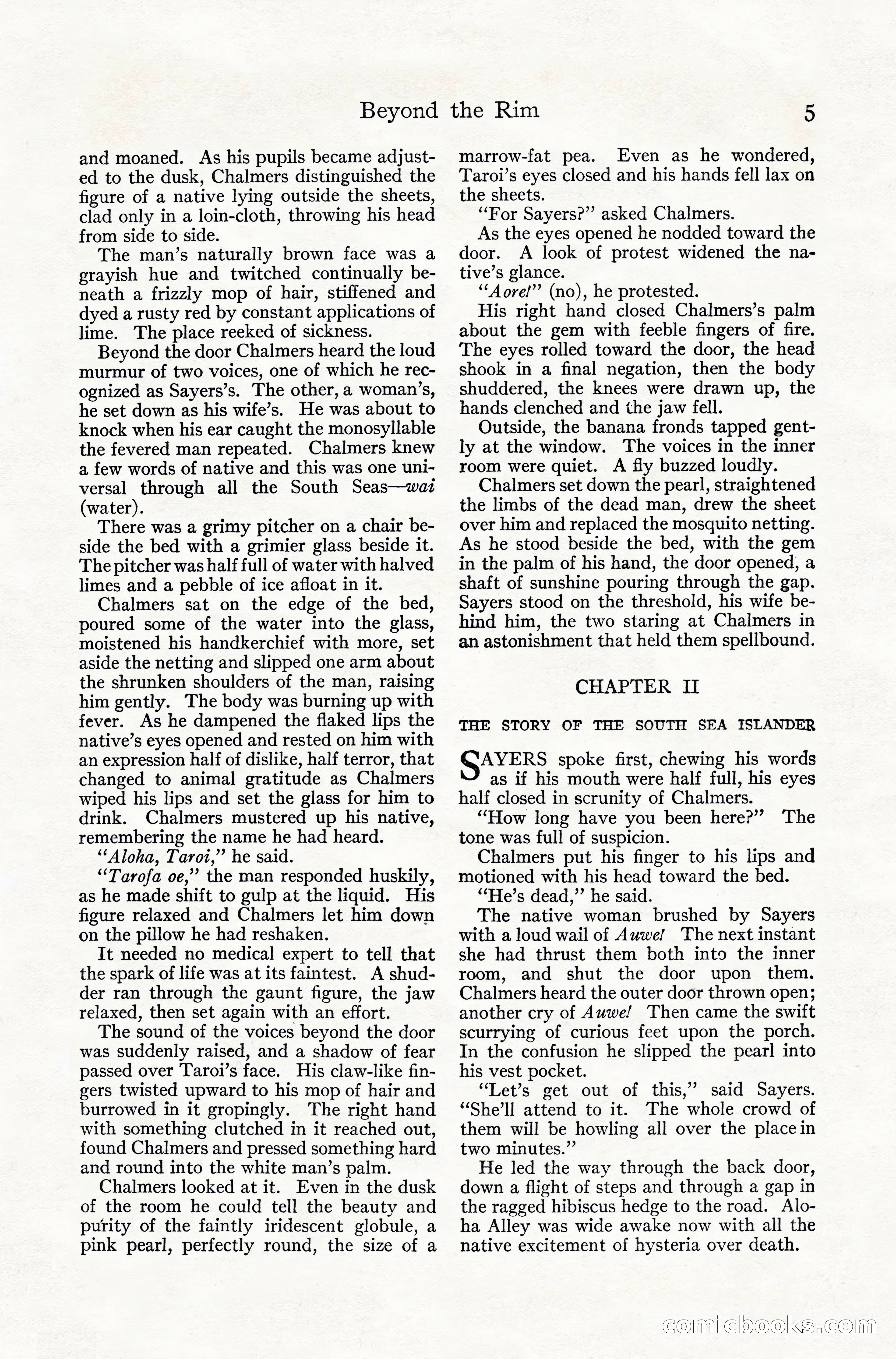 Adventure Magazine, July 1916 — page 7 of 228