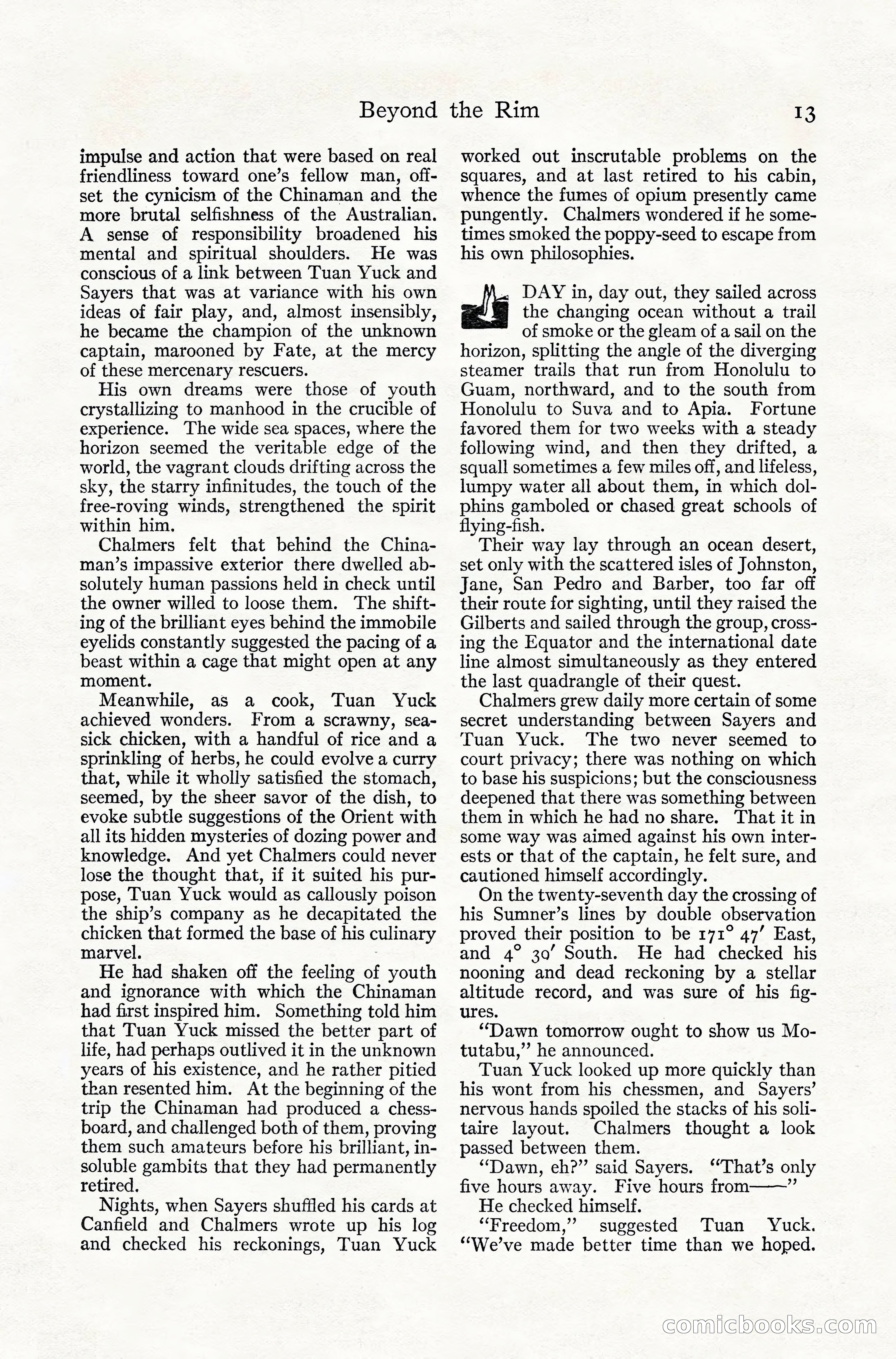 Adventure Magazine, July 1916 — page 15 of 228