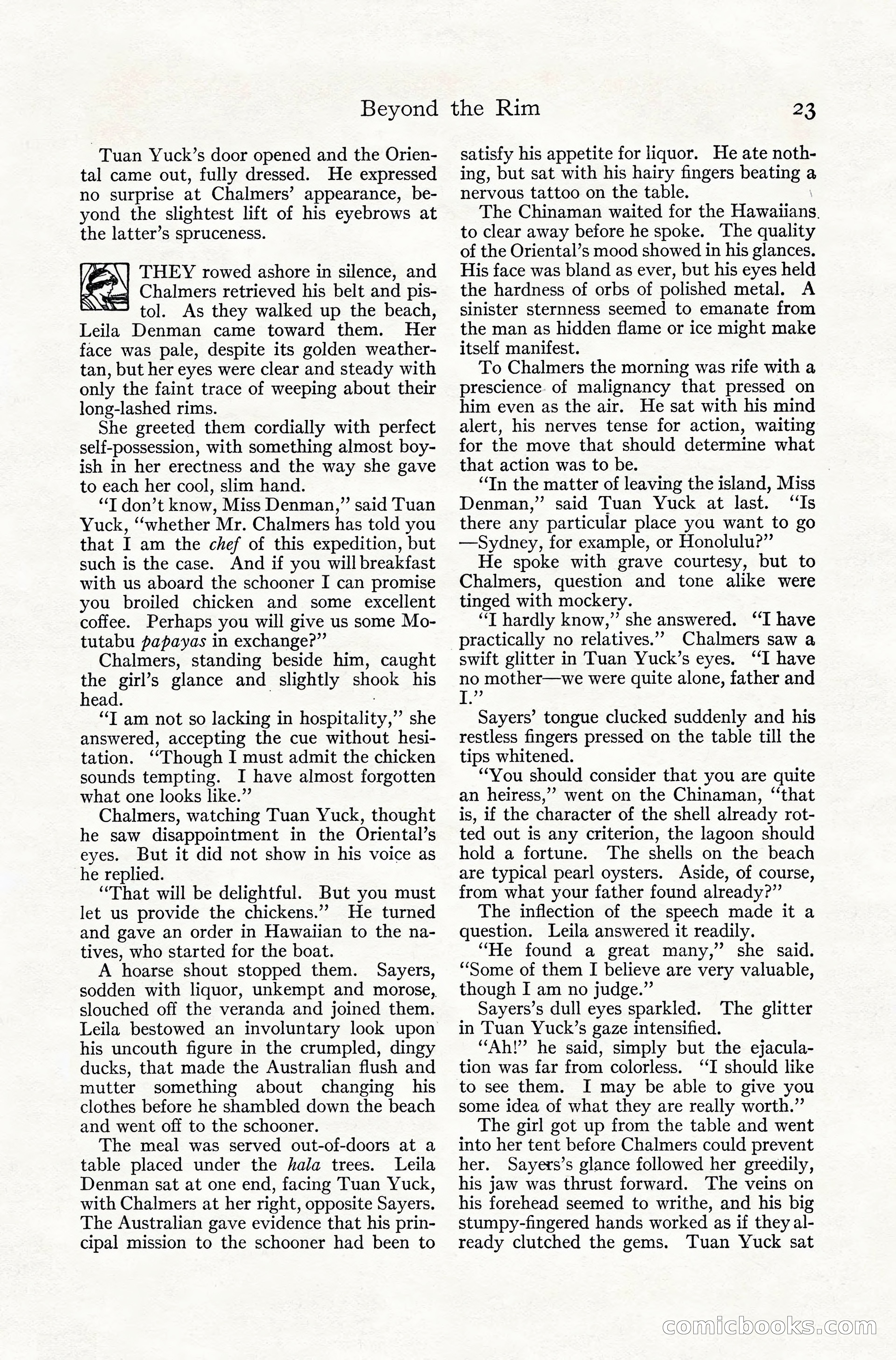 Adventure Magazine, July 1916 — page 25 of 228