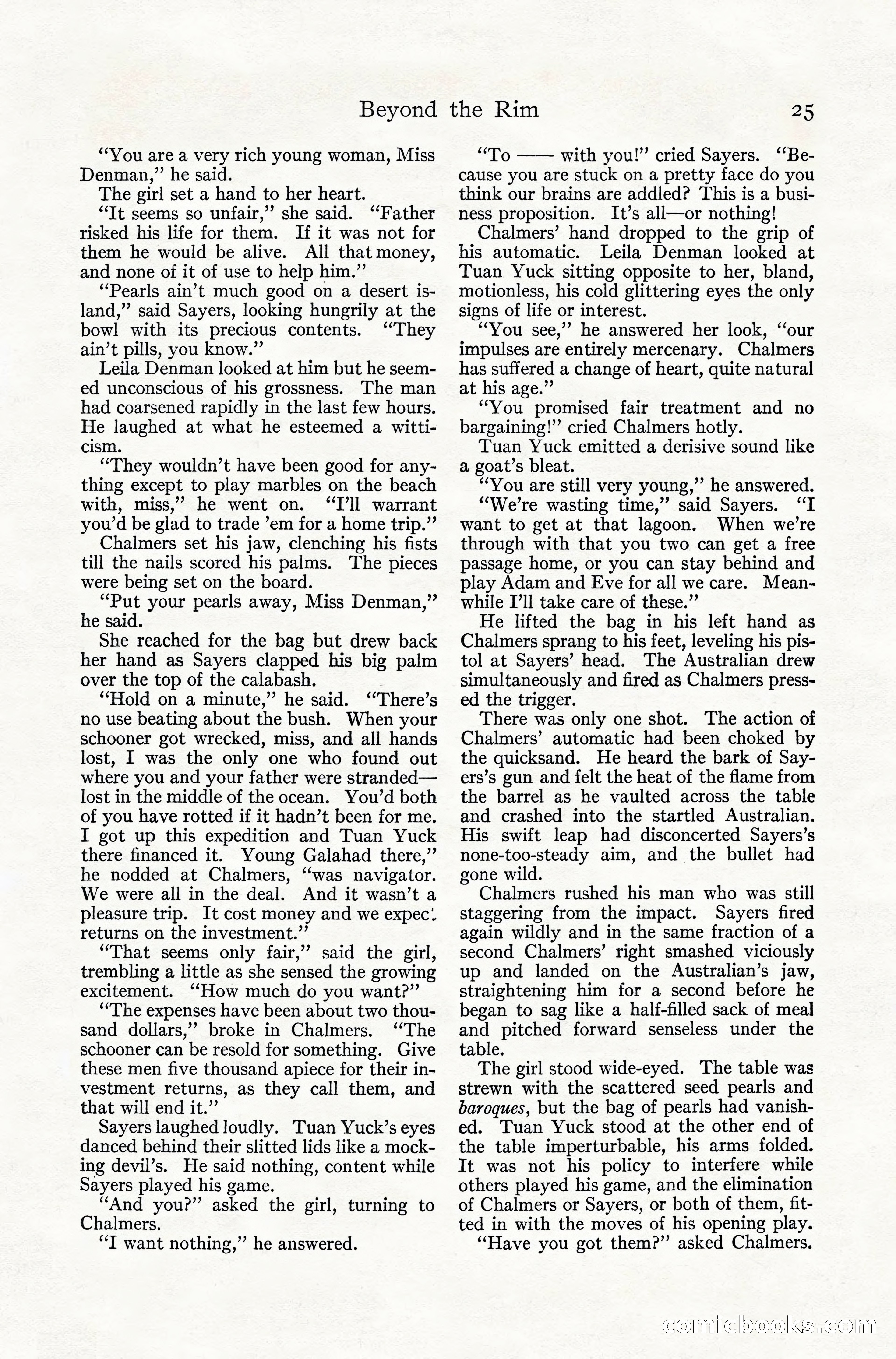 Adventure Magazine, July 1916 — page 27 of 228