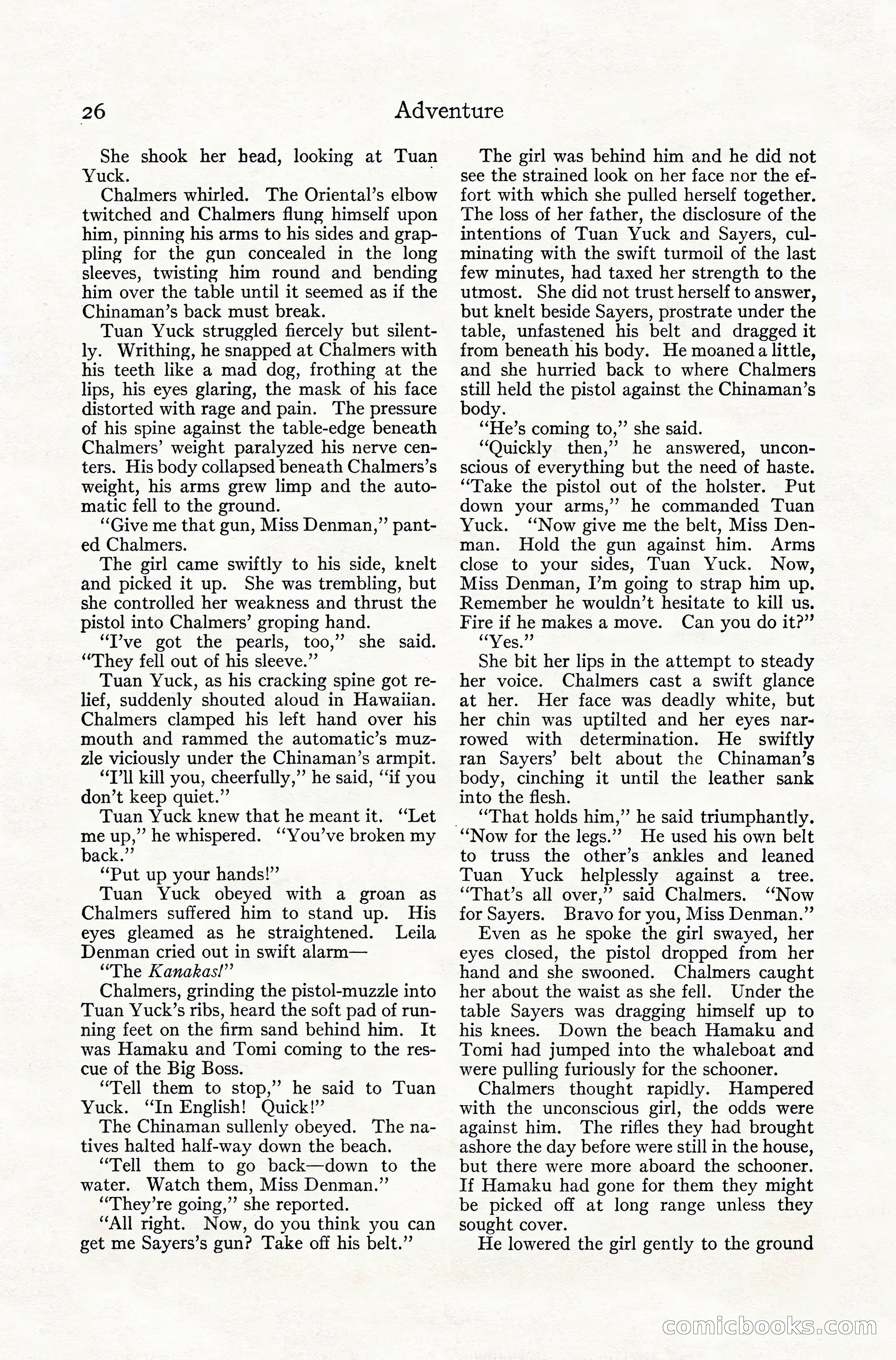 Adventure Magazine, July 1916 — page 28 of 228