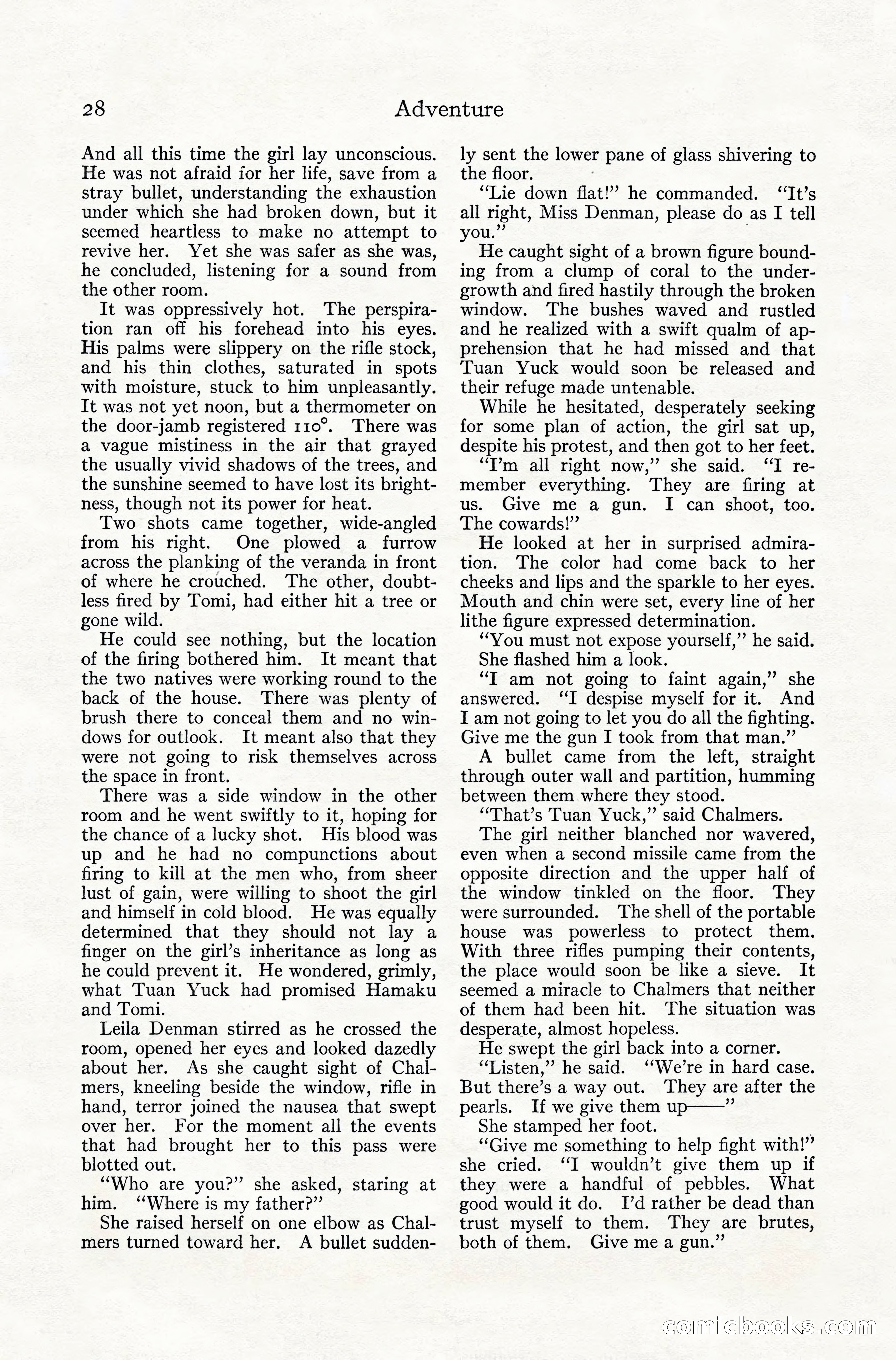 Adventure Magazine, July 1916 — page 30 of 228