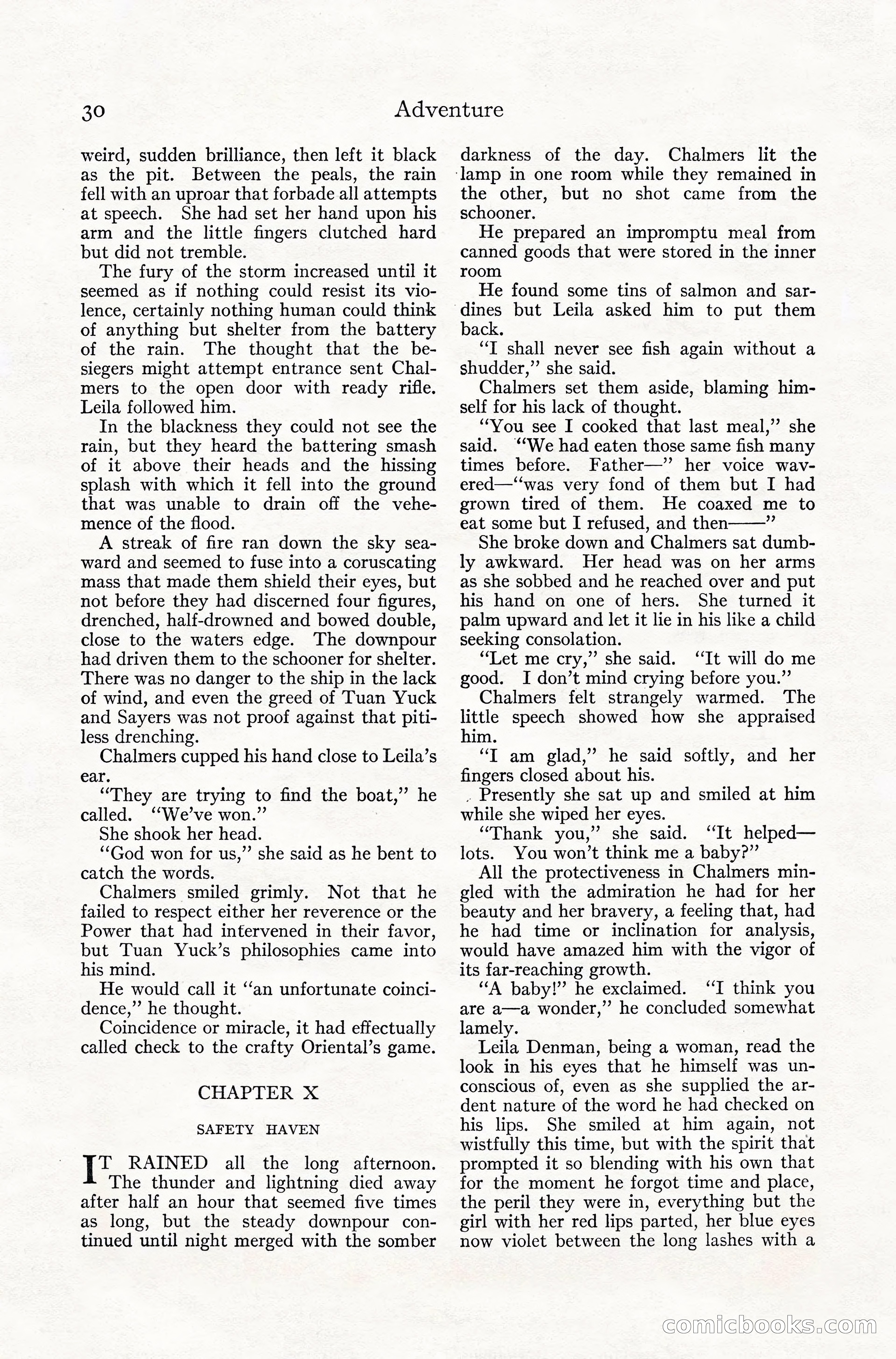 Adventure Magazine, July 1916 — page 32 of 228