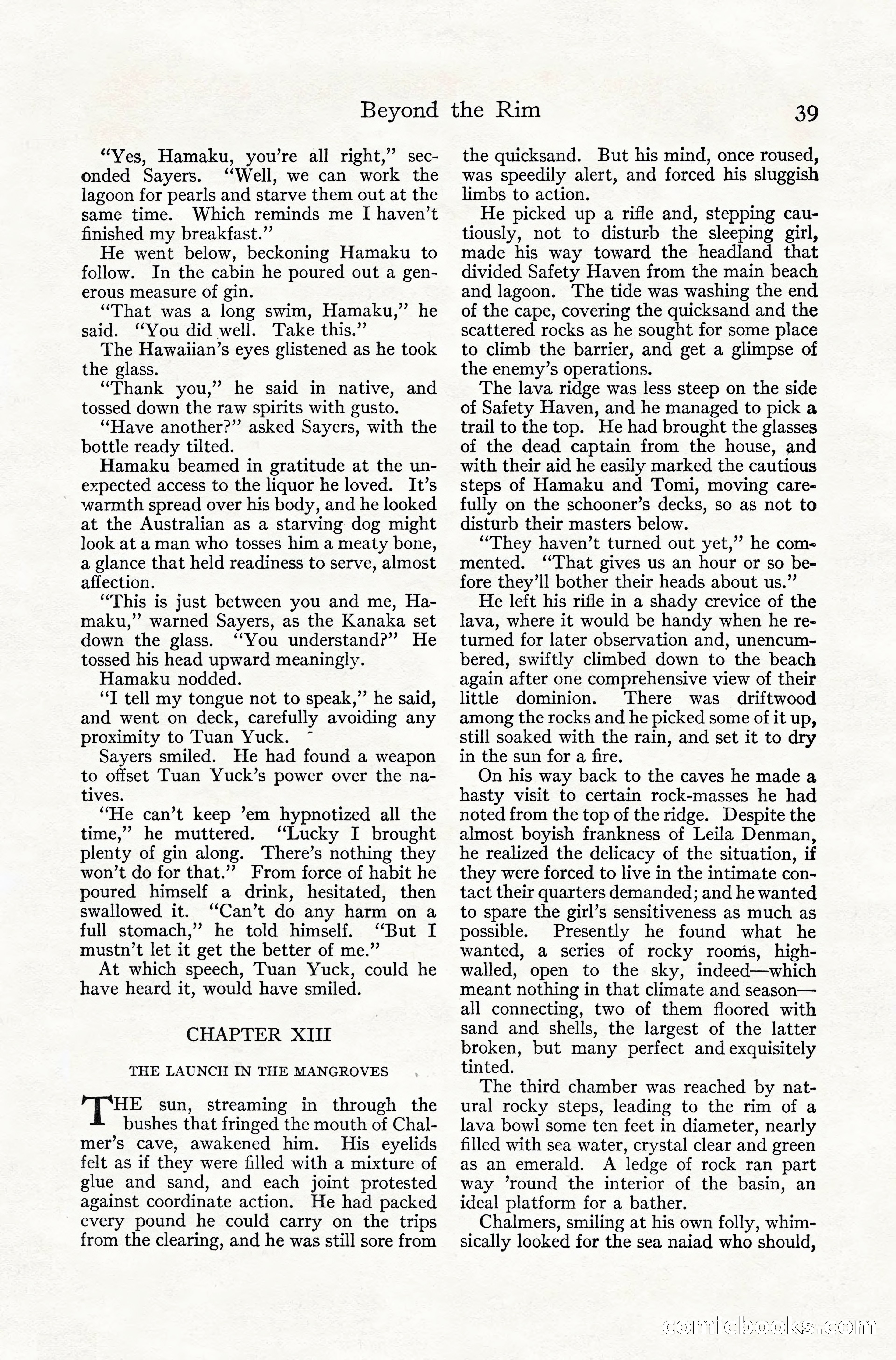 Adventure Magazine, July 1916 — page 41 of 228