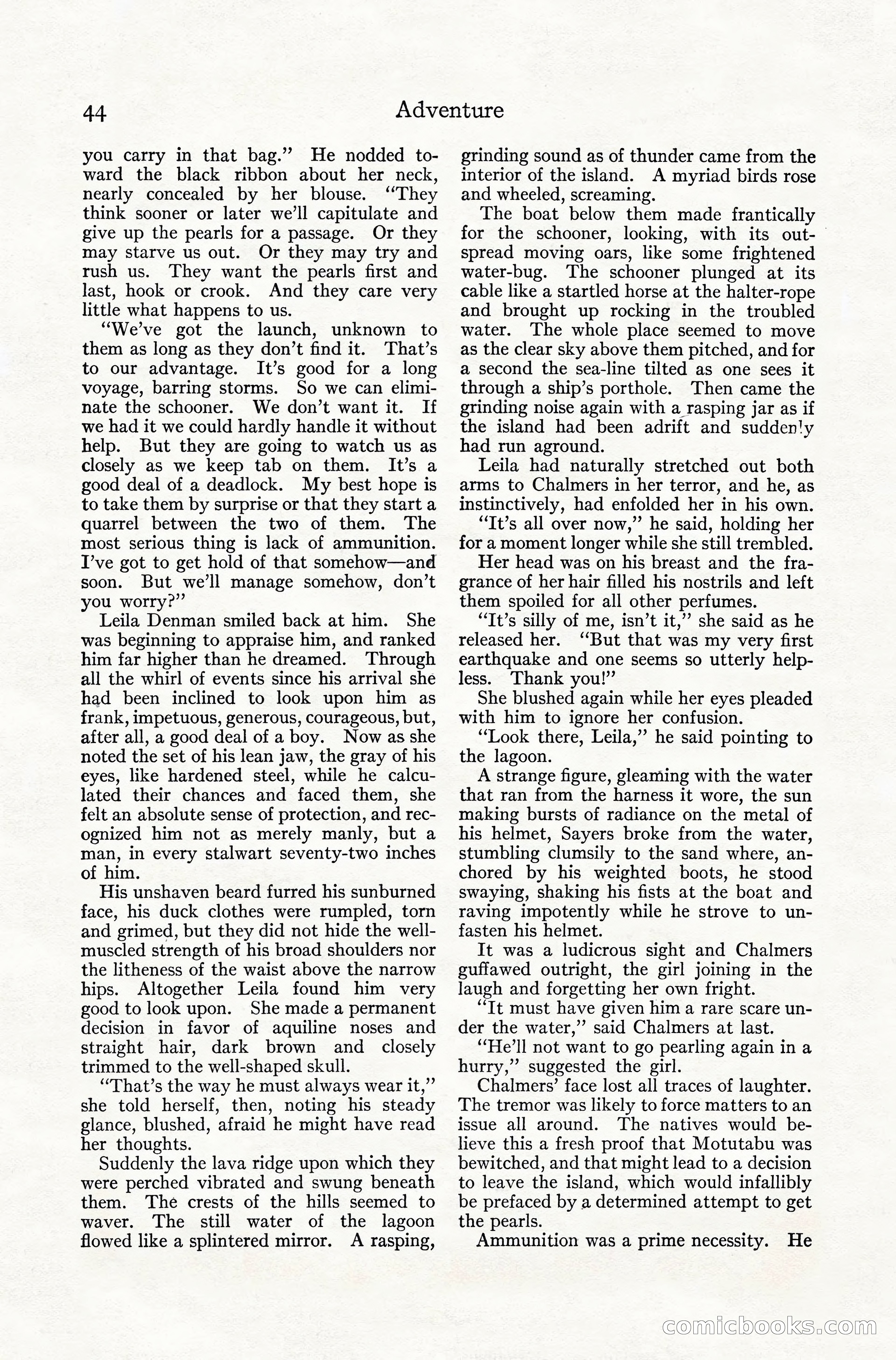 Adventure Magazine, July 1916 — page 46 of 228