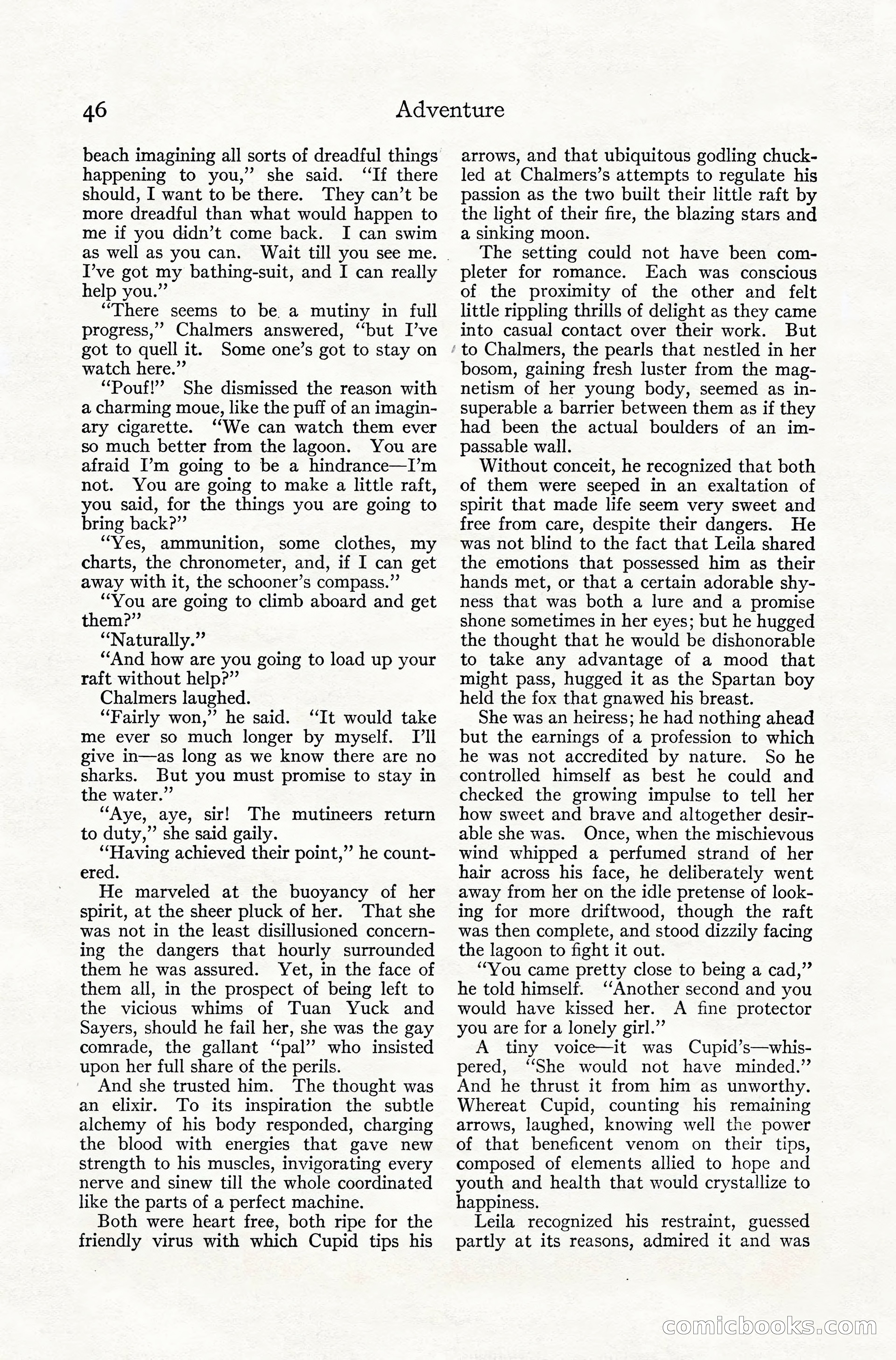 Adventure Magazine, July 1916 — page 48 of 228