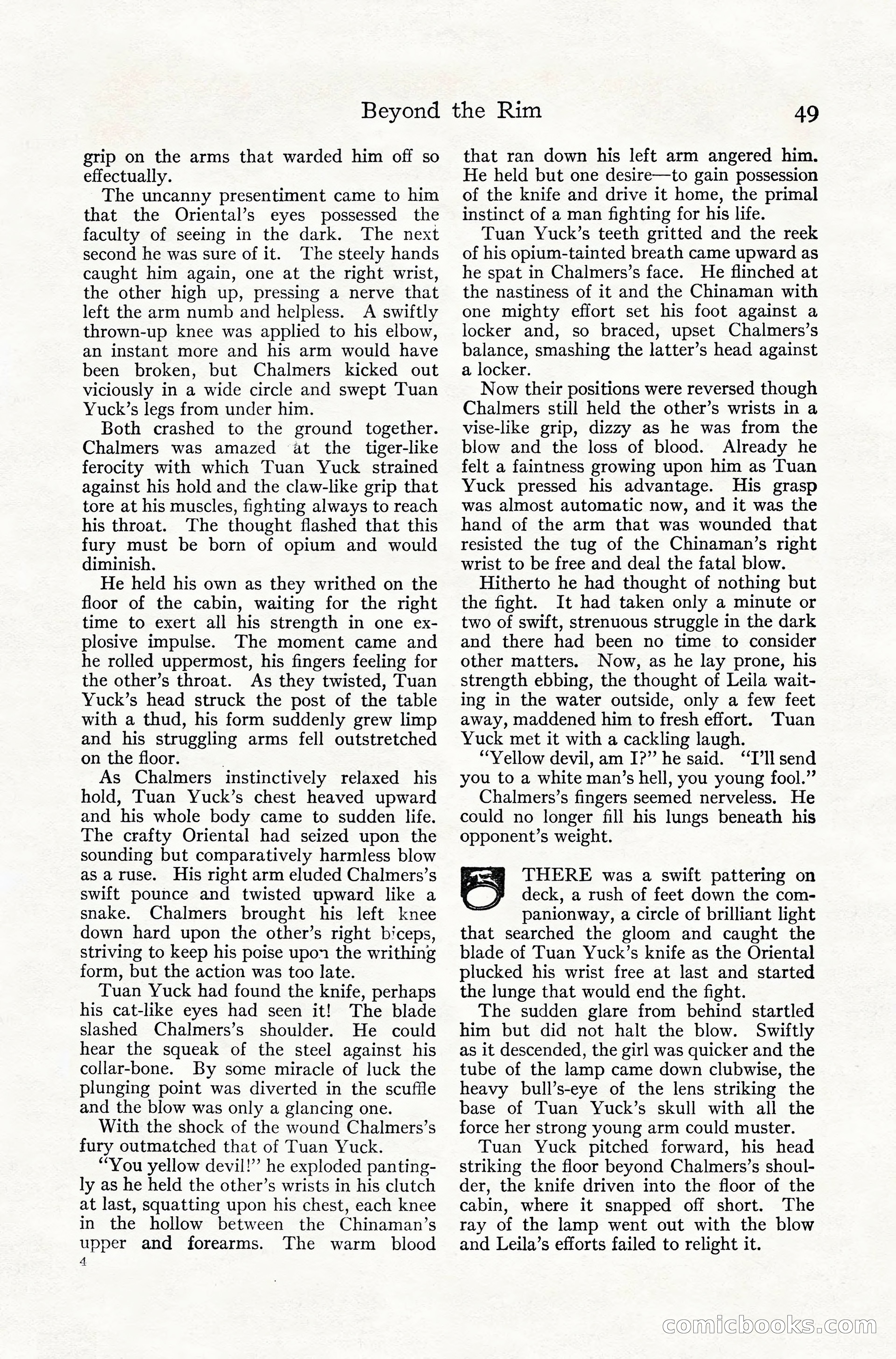 Adventure Magazine, July 1916 — page 51 of 228