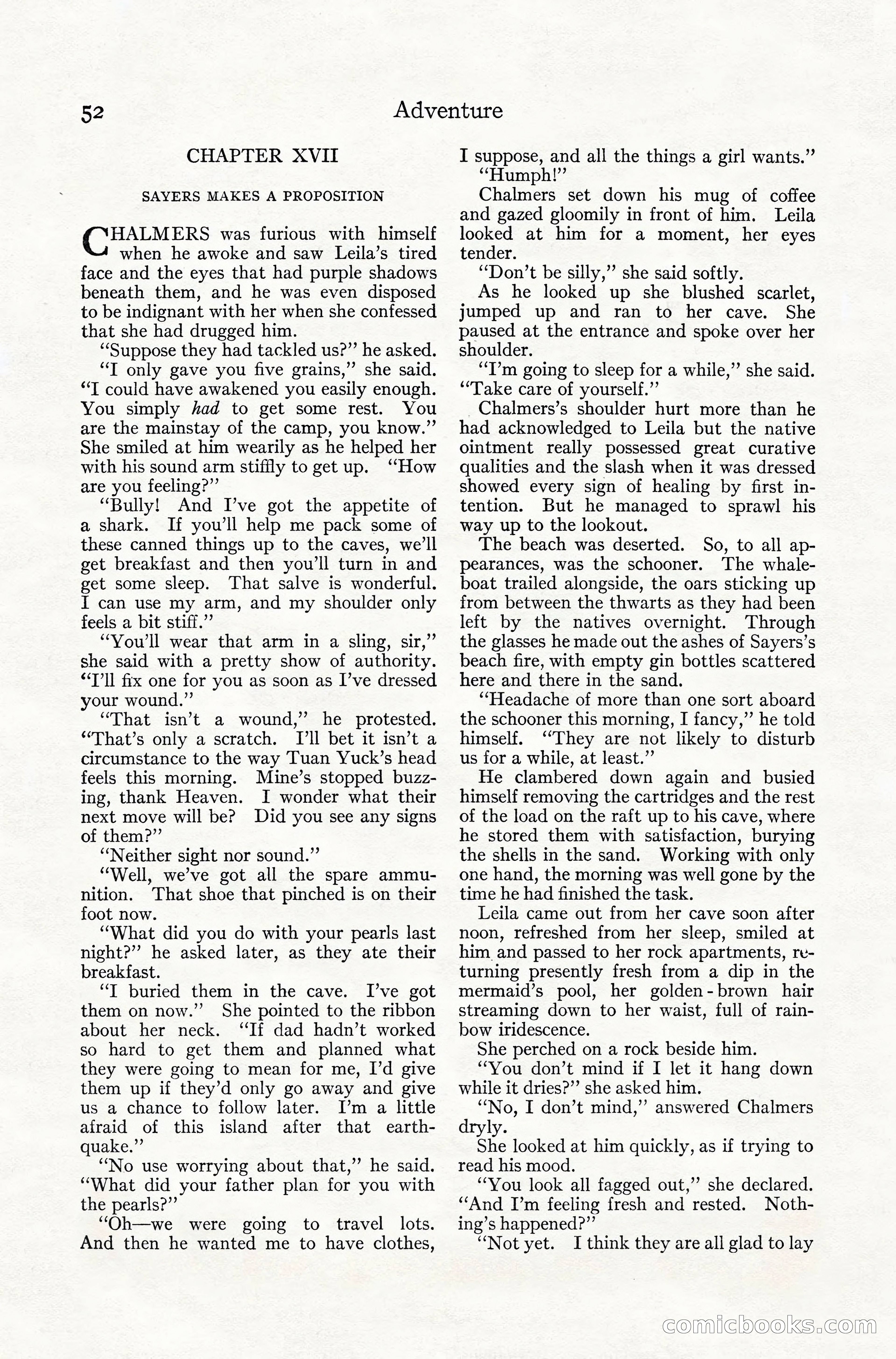 Adventure Magazine, July 1916 — page 54 of 228