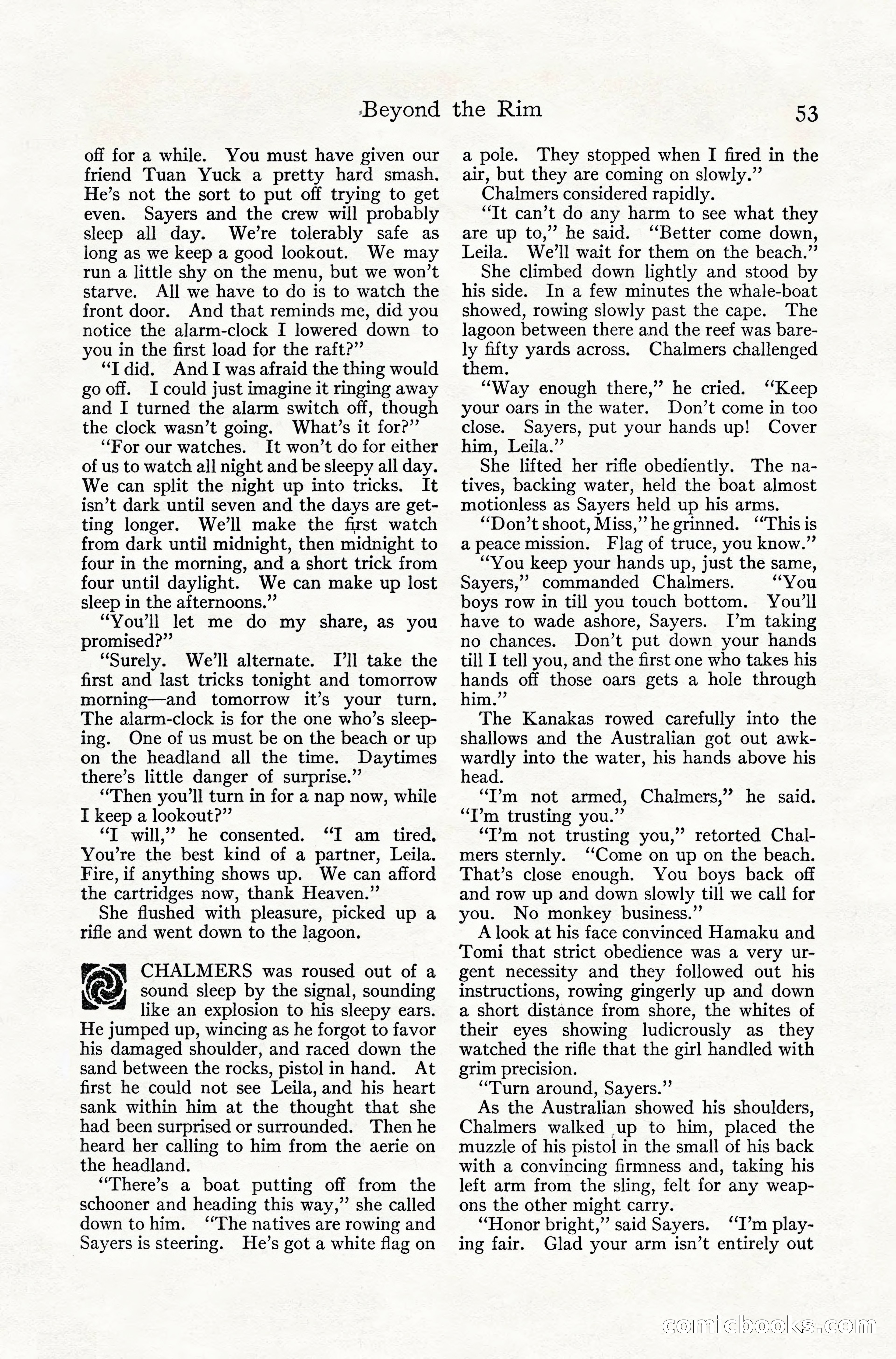 Adventure Magazine, July 1916 — page 55 of 228