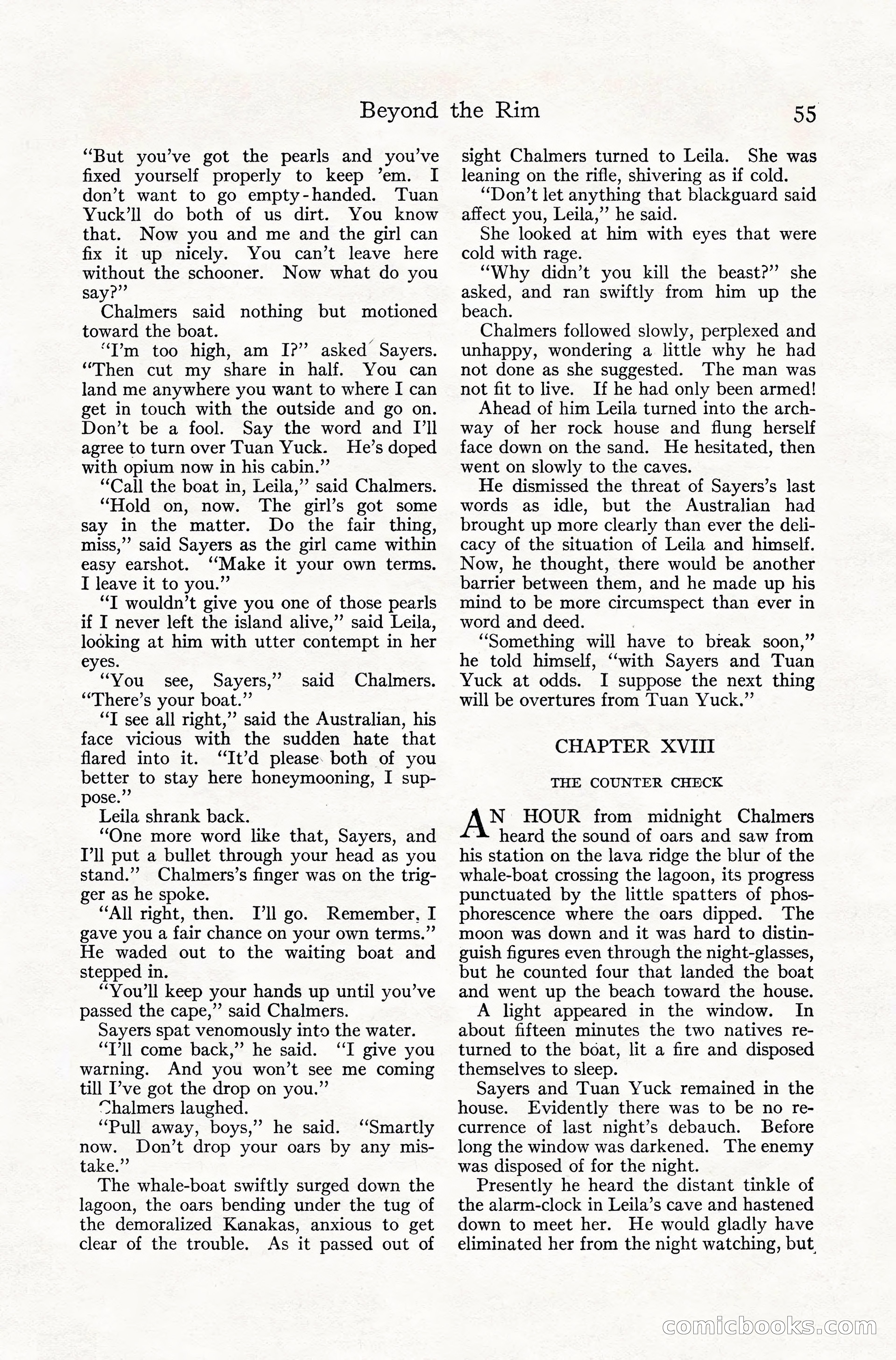 Adventure Magazine, July 1916 — page 57 of 228
