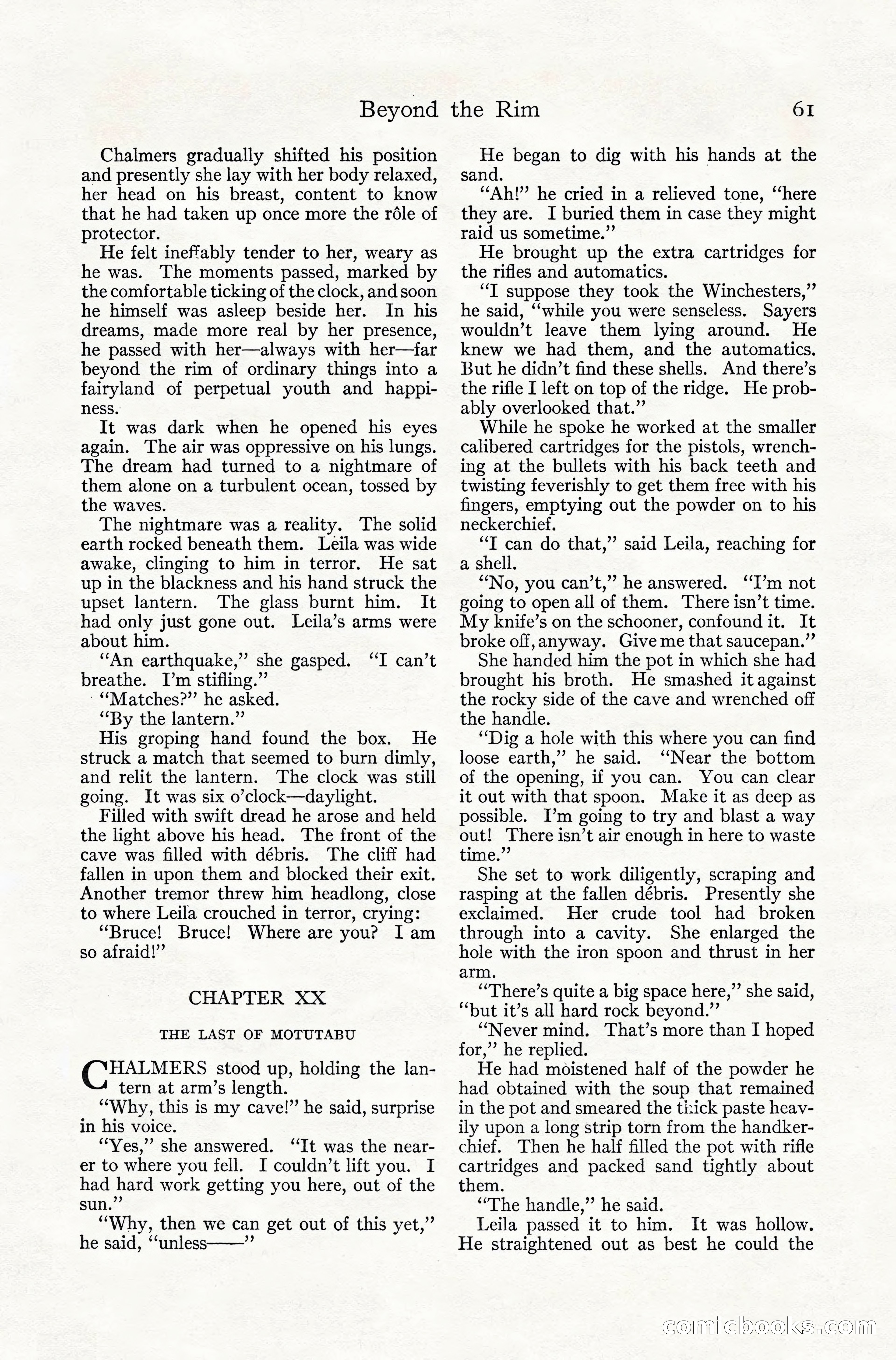 Adventure Magazine, July 1916 — page 63 of 228