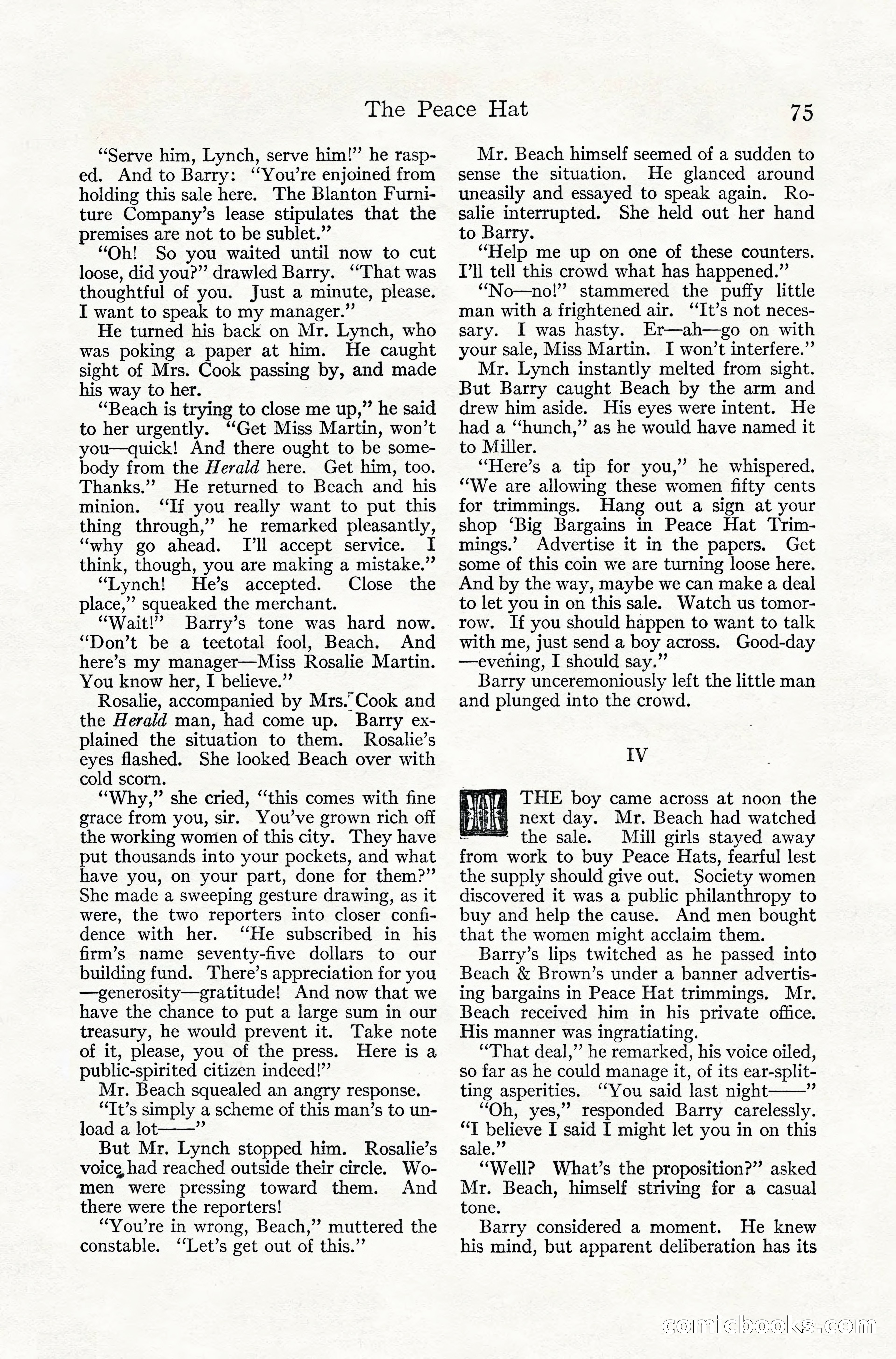 Adventure Magazine, July 1916 — page 77 of 228