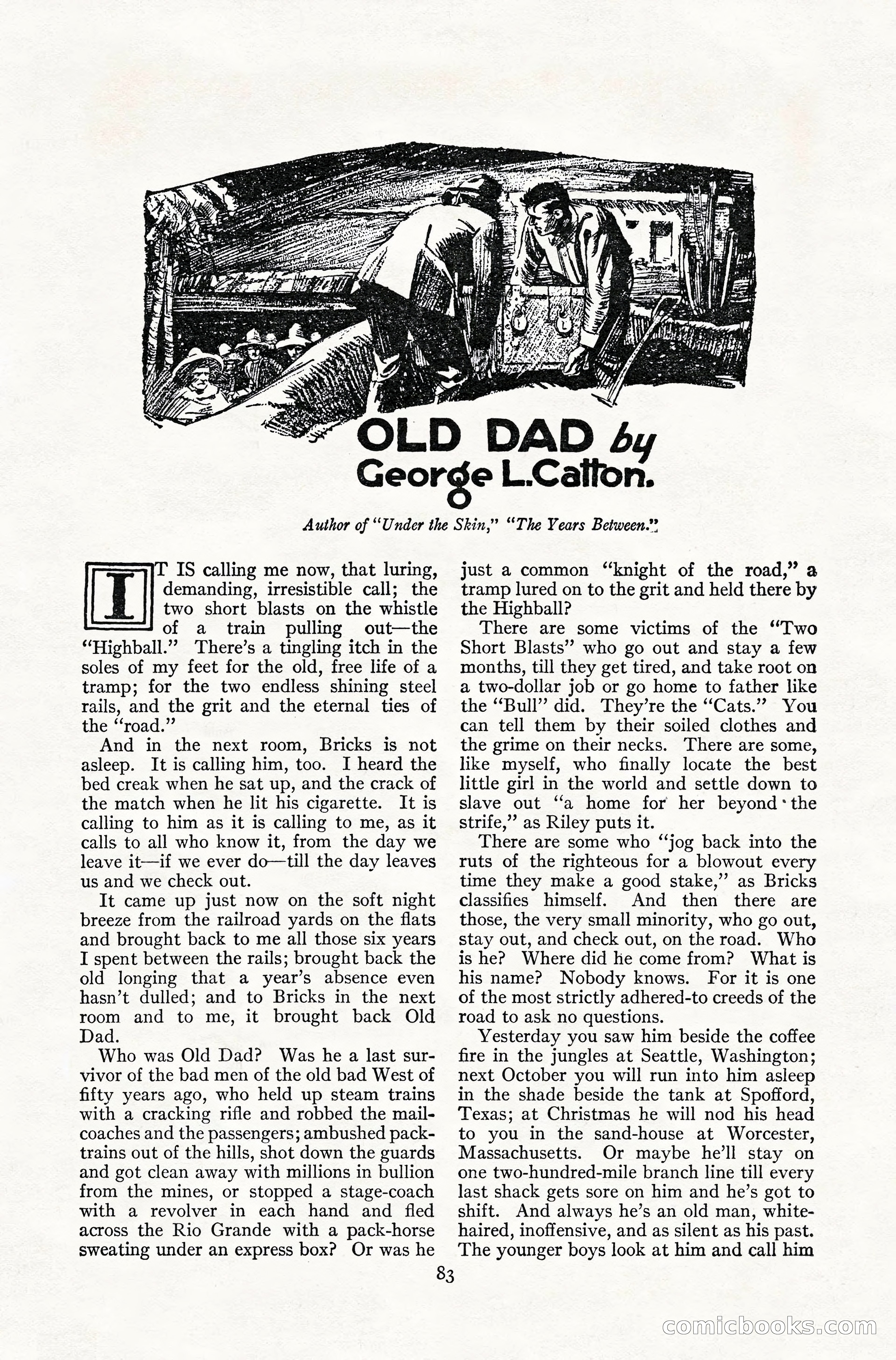 Adventure Magazine, July 1916 — page 85 of 228