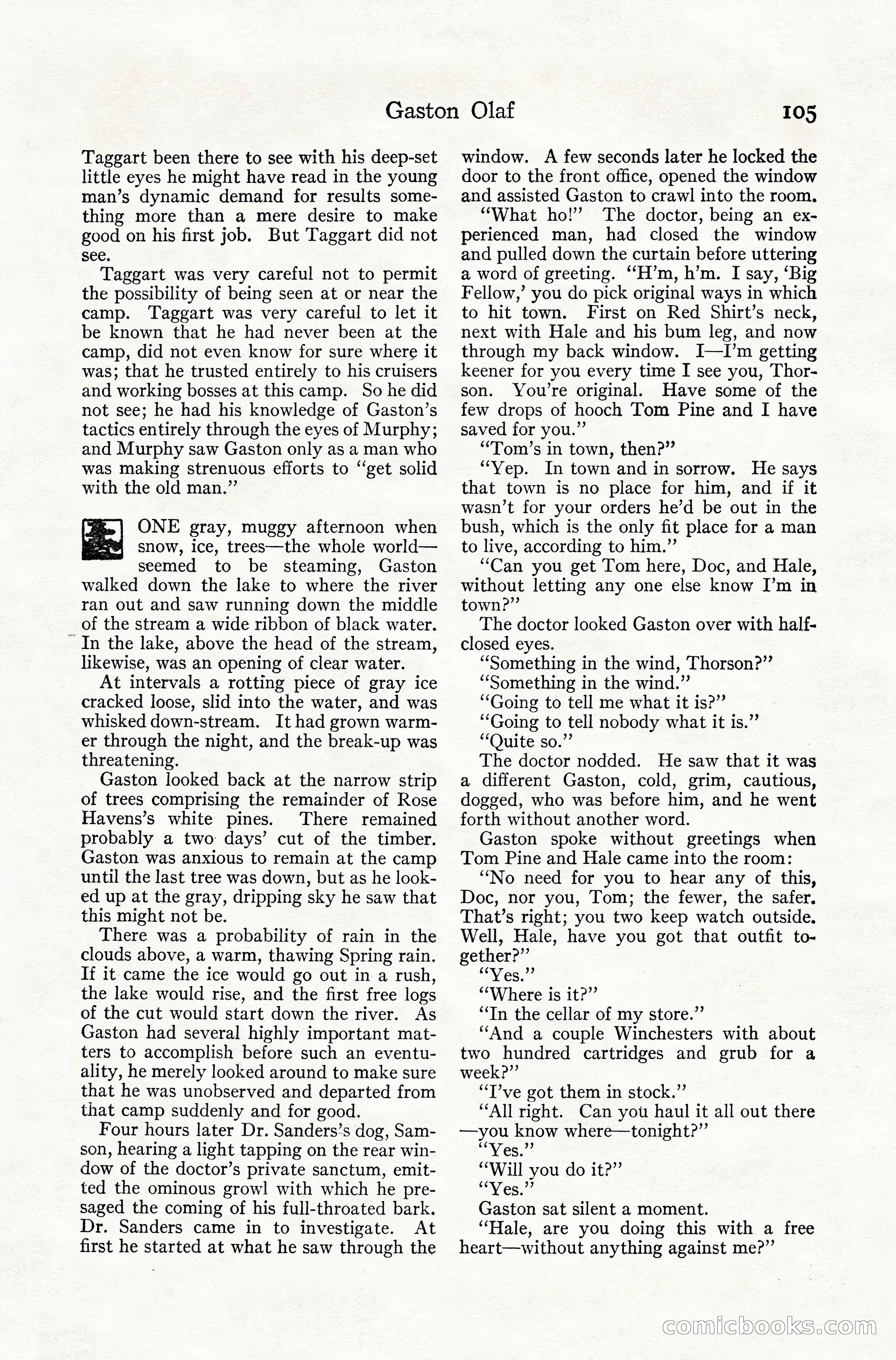 Adventure Magazine, July 1916 — page 107 of 228
