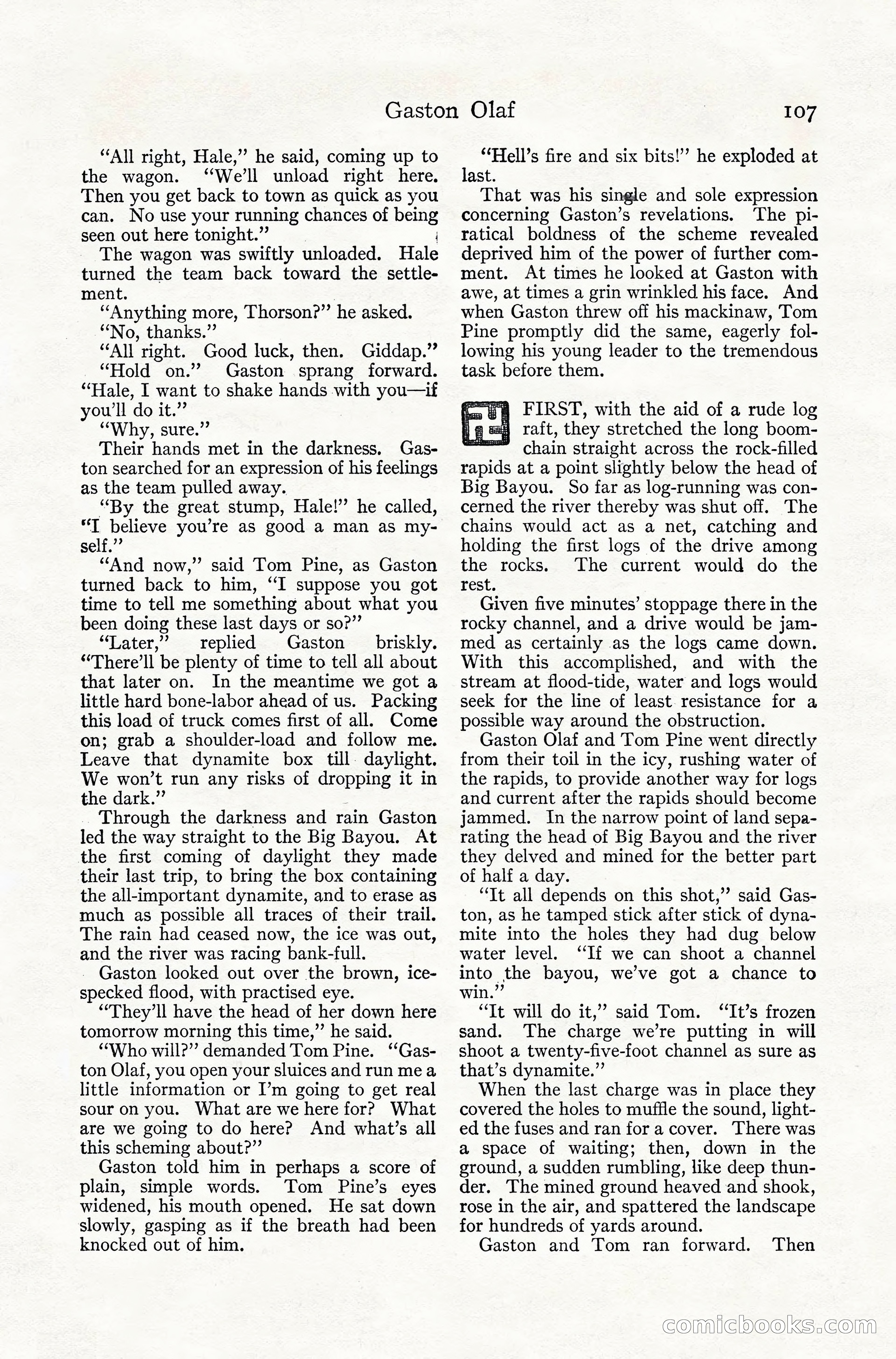 Adventure Magazine, July 1916 — page 109 of 228