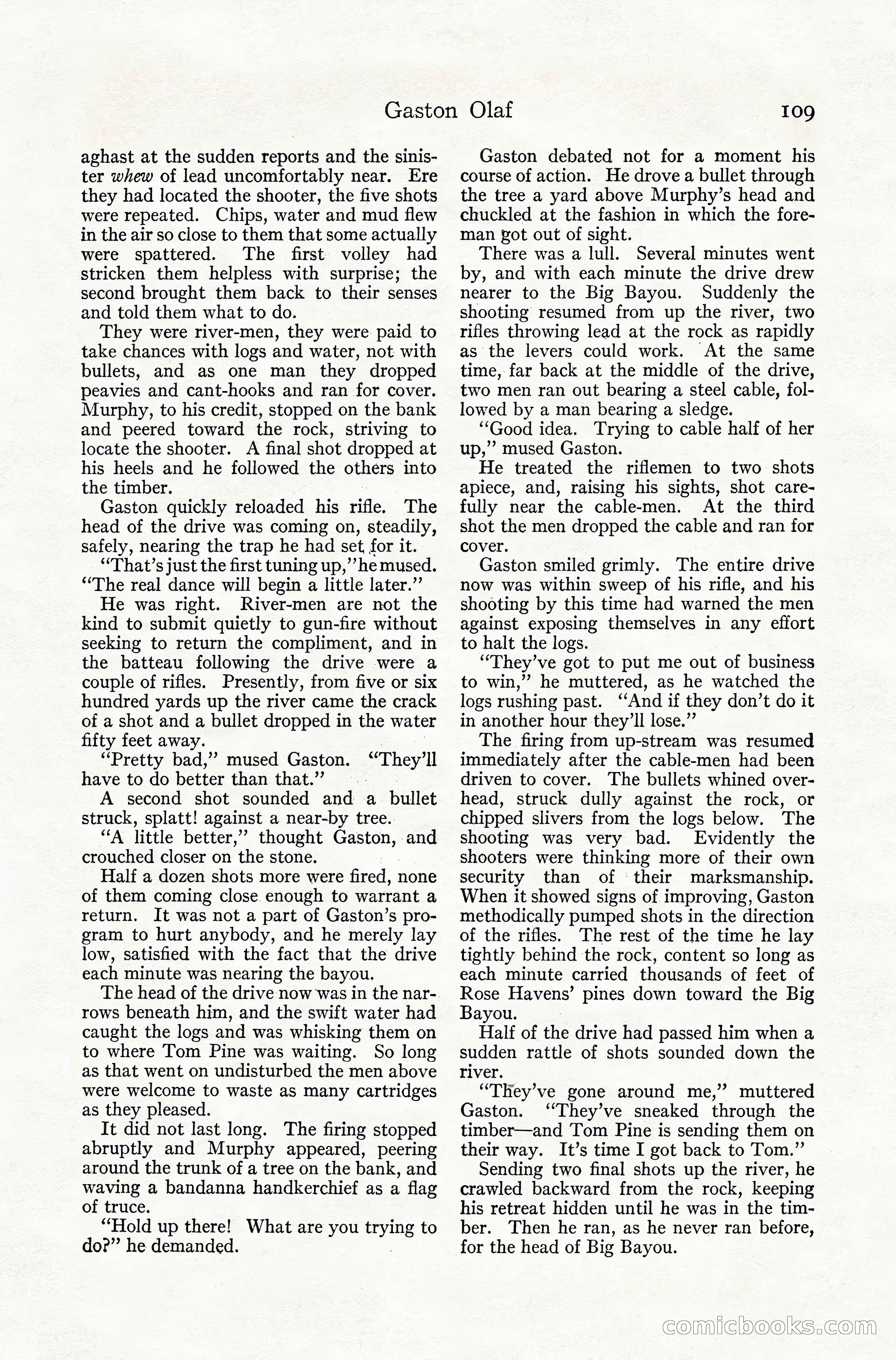 Adventure Magazine, July 1916 — page 111 of 228