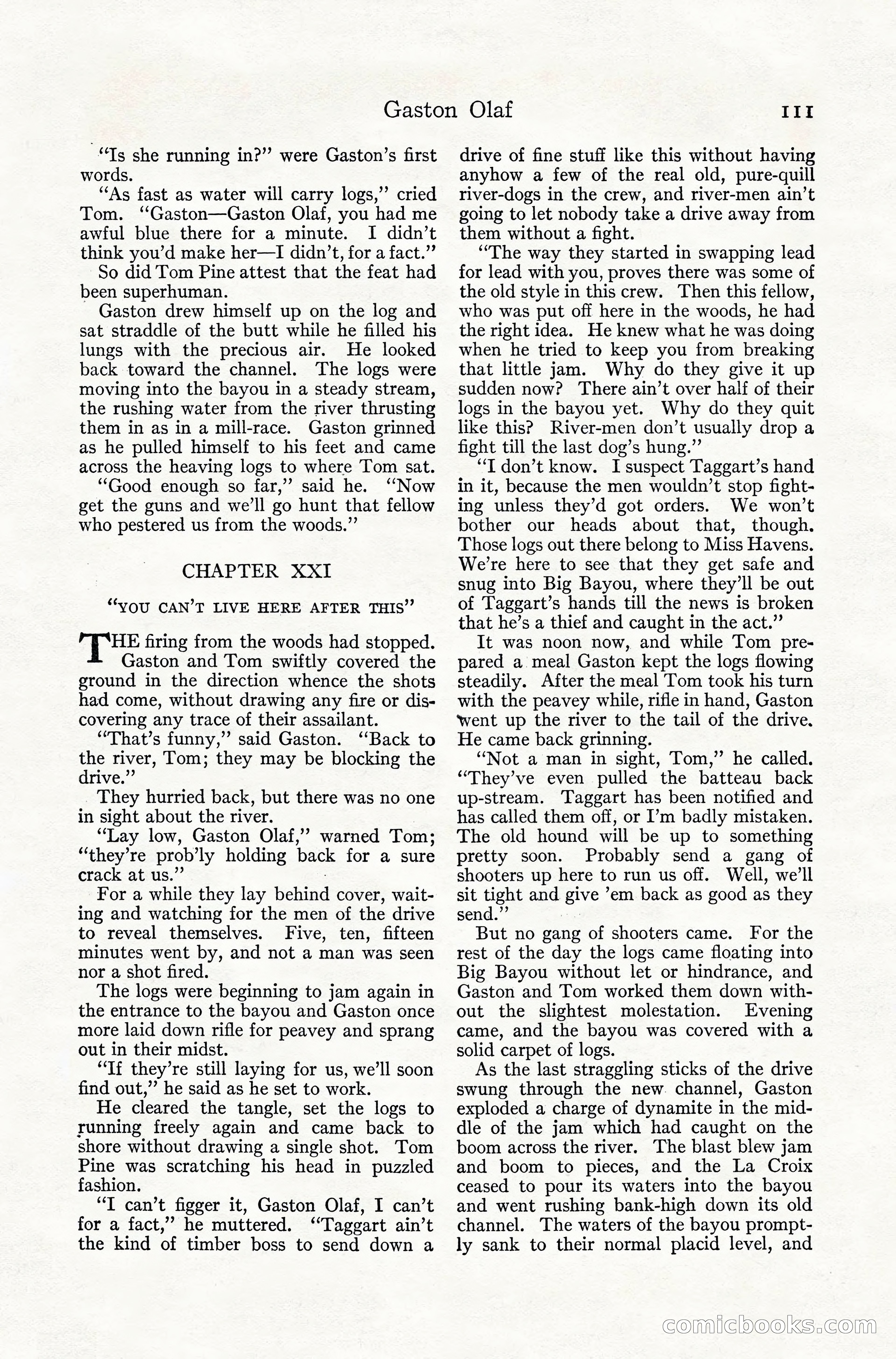 Adventure Magazine, July 1916 — page 113 of 228