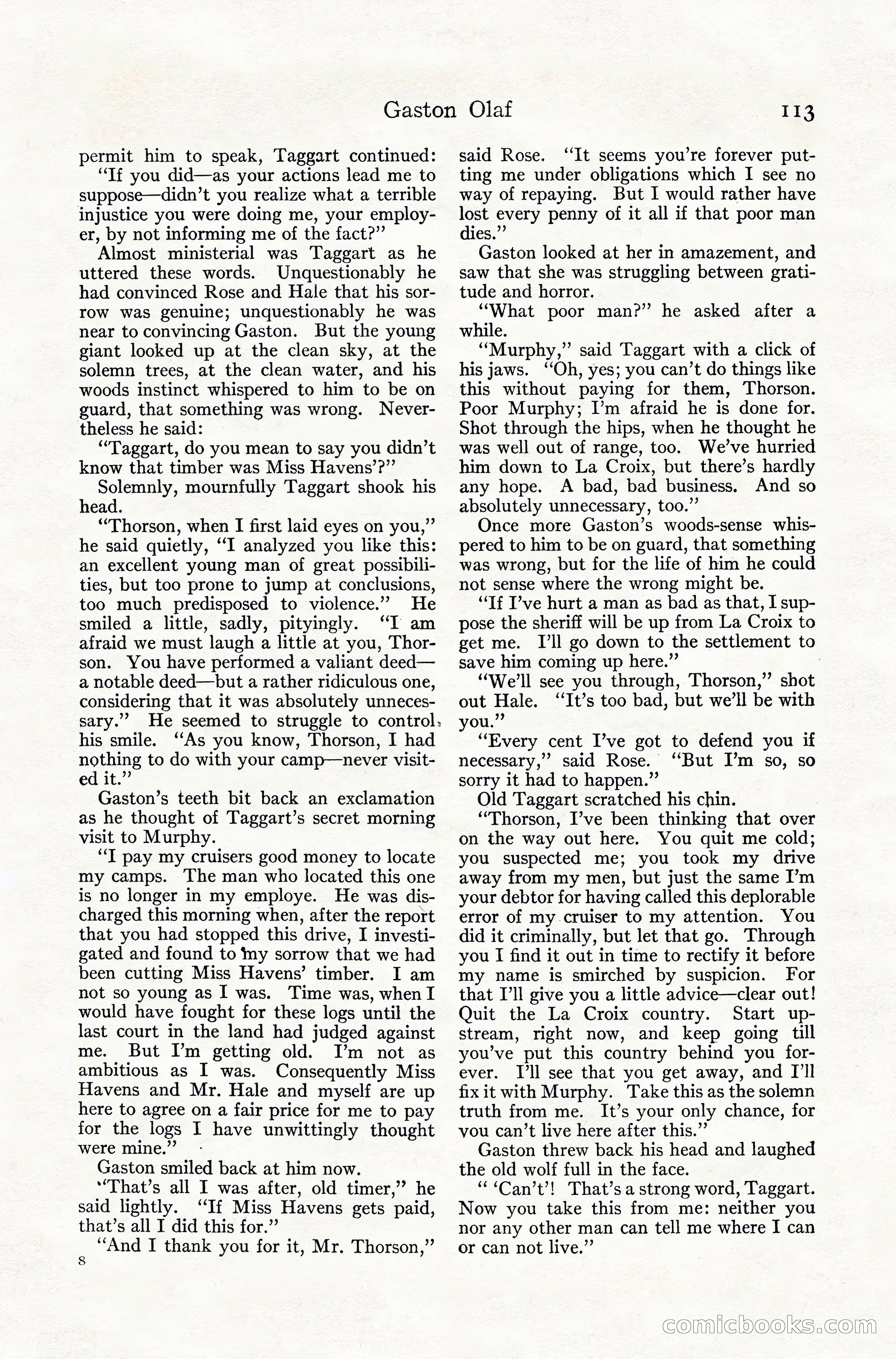 Adventure Magazine, July 1916 — page 115 of 228