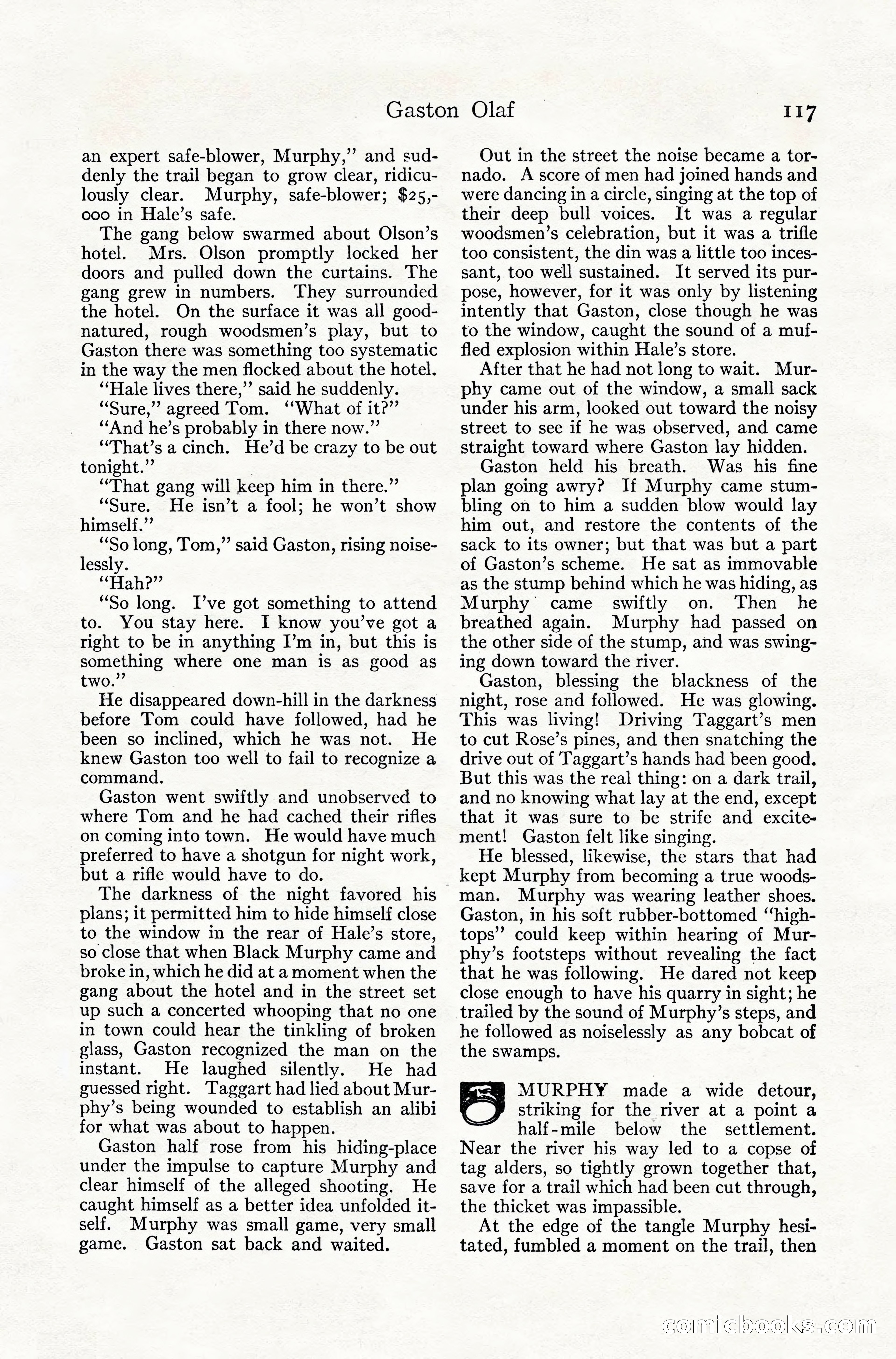 Adventure Magazine, July 1916 — page 119 of 228