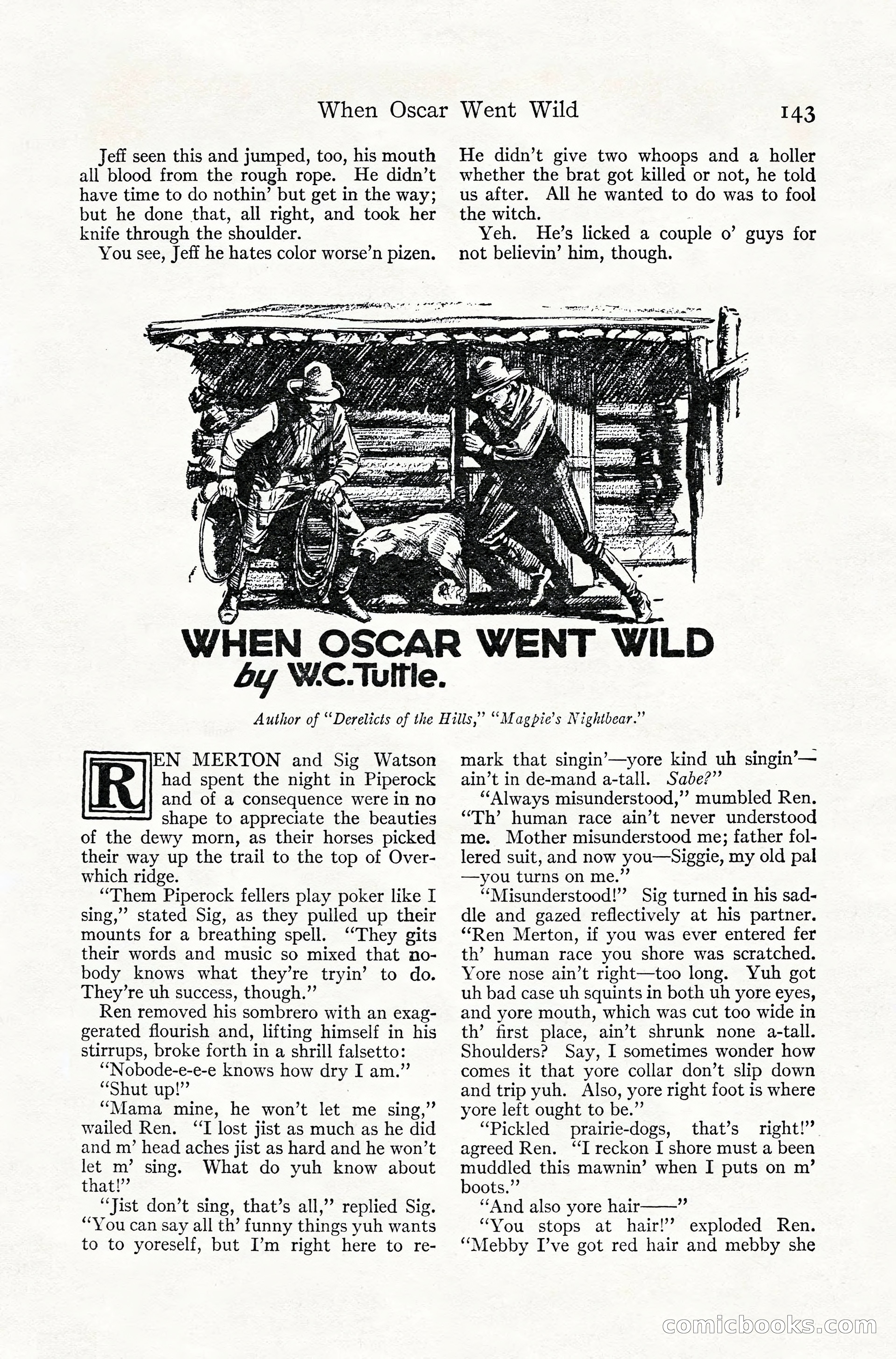 Adventure Magazine, July 1916 — page 145 of 228