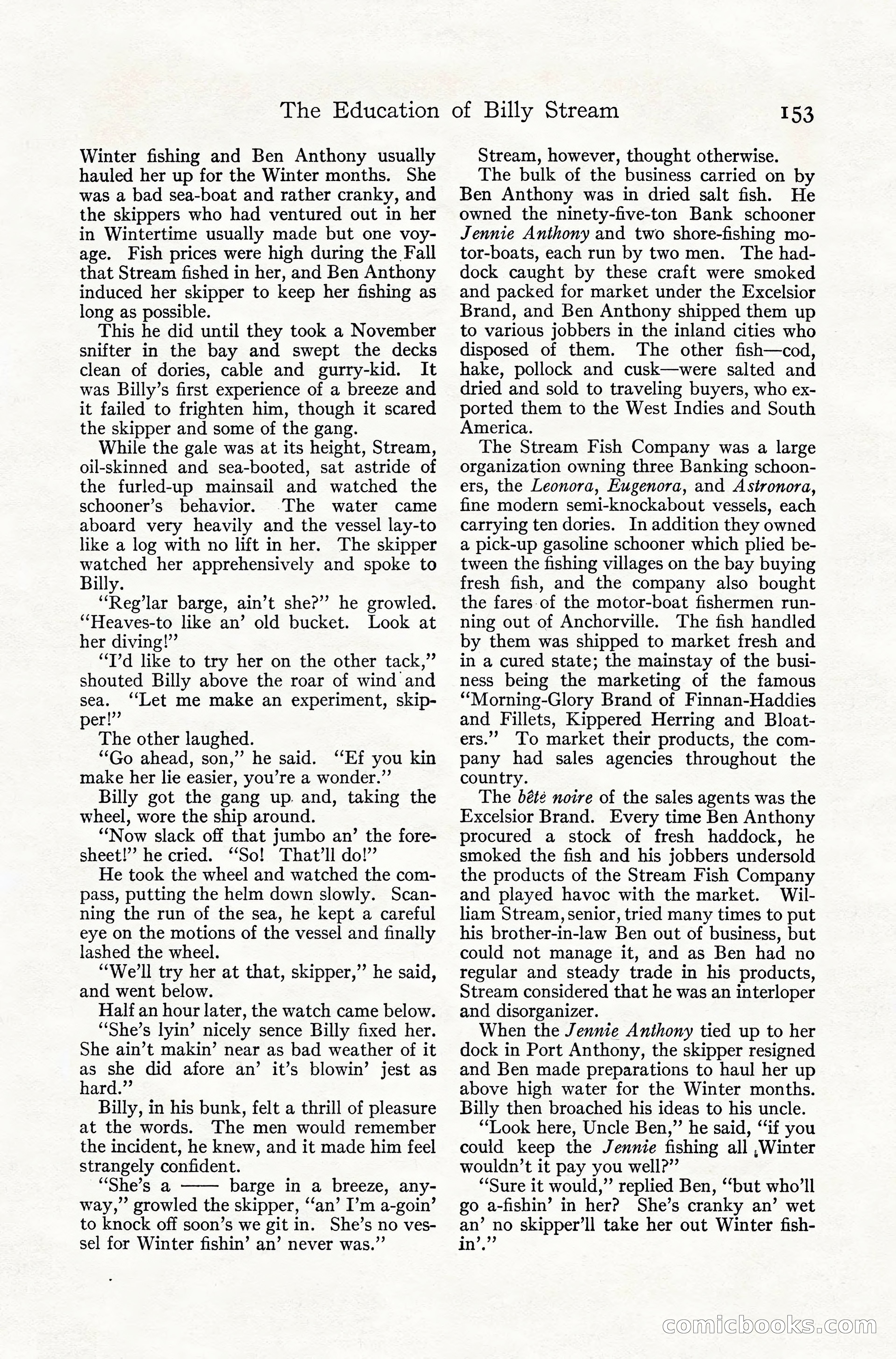 Adventure Magazine, July 1916 — page 155 of 228