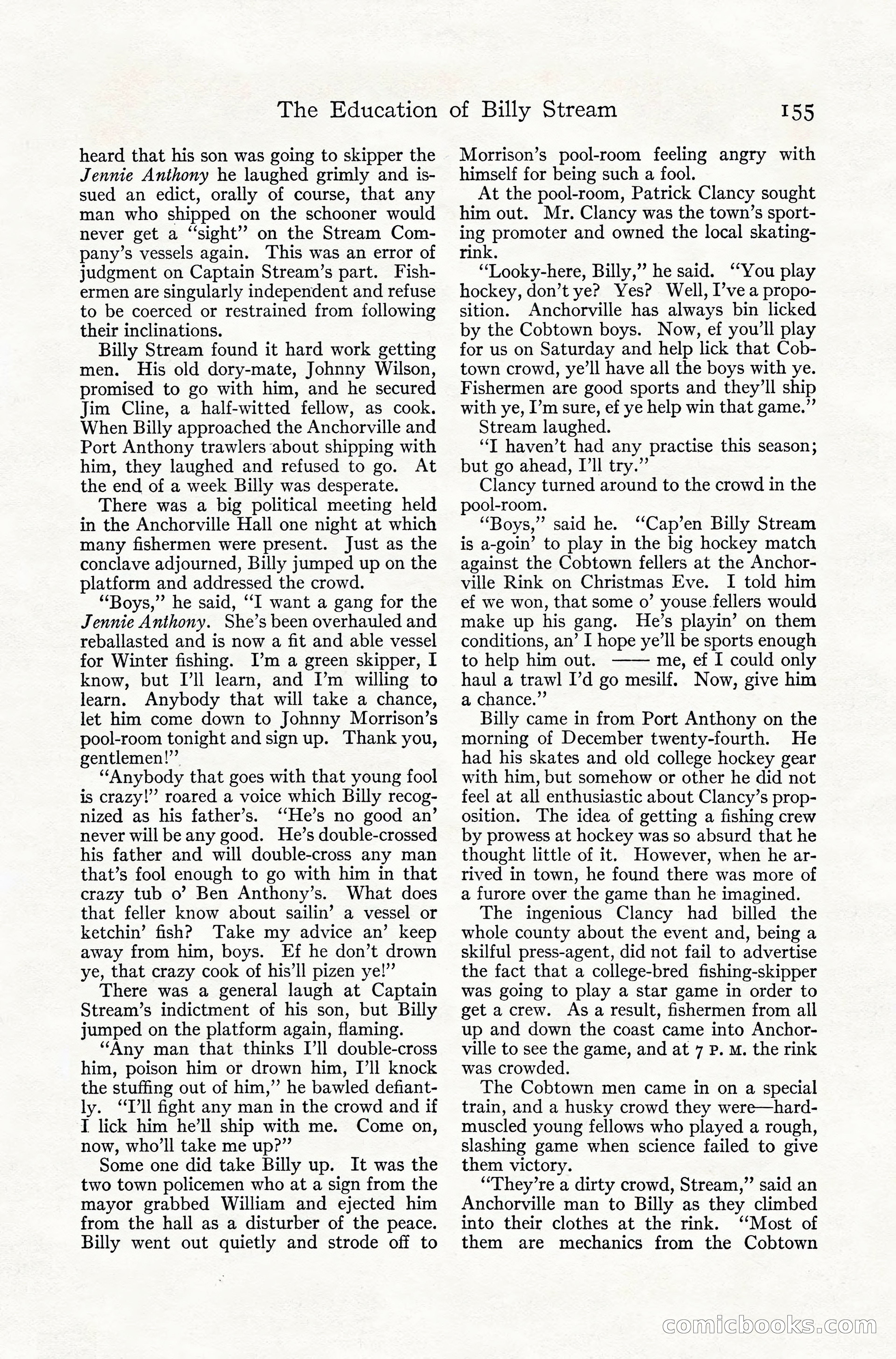 Adventure Magazine, July 1916 — page 157 of 228