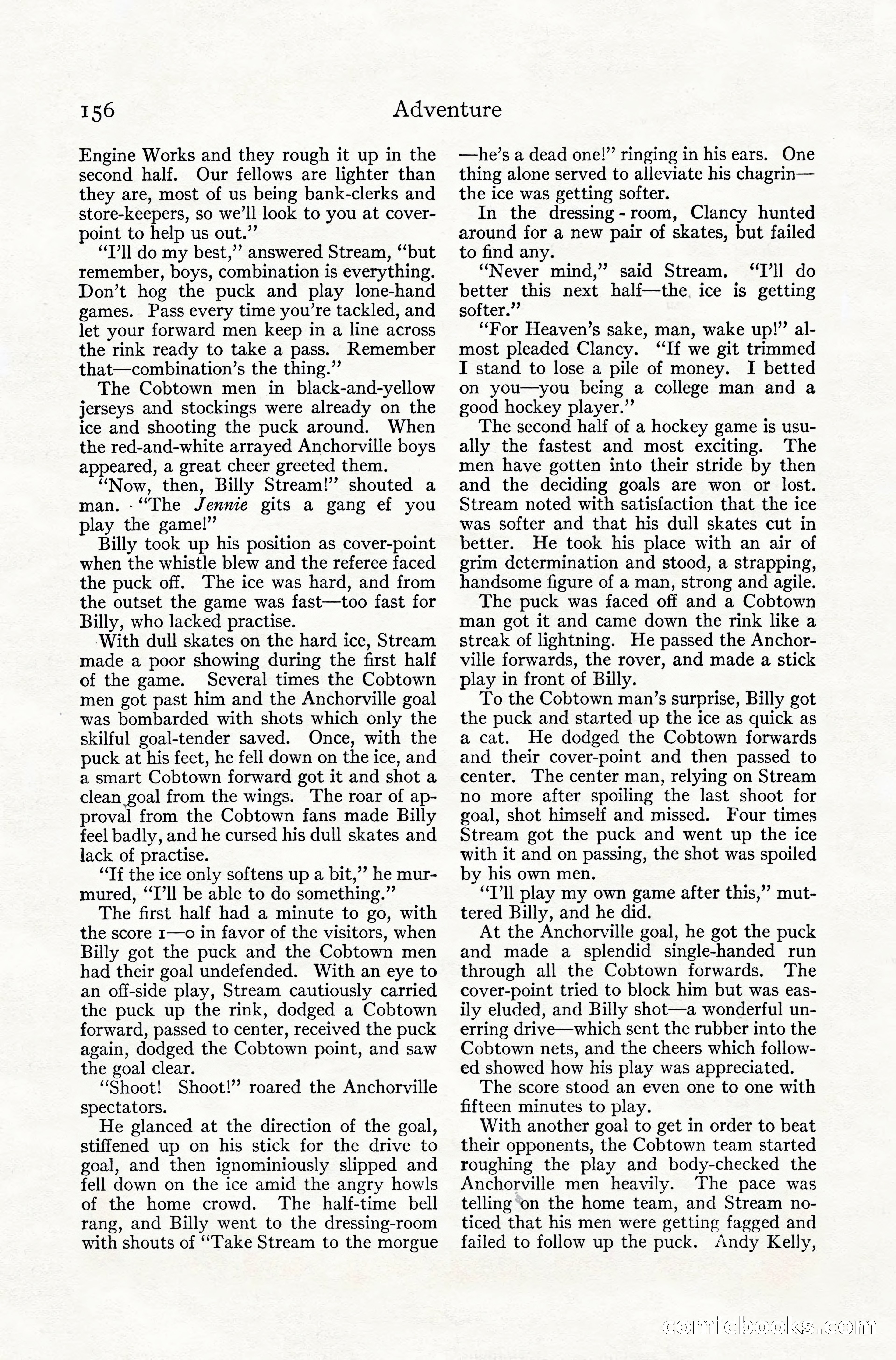 Adventure Magazine, July 1916 — page 158 of 228