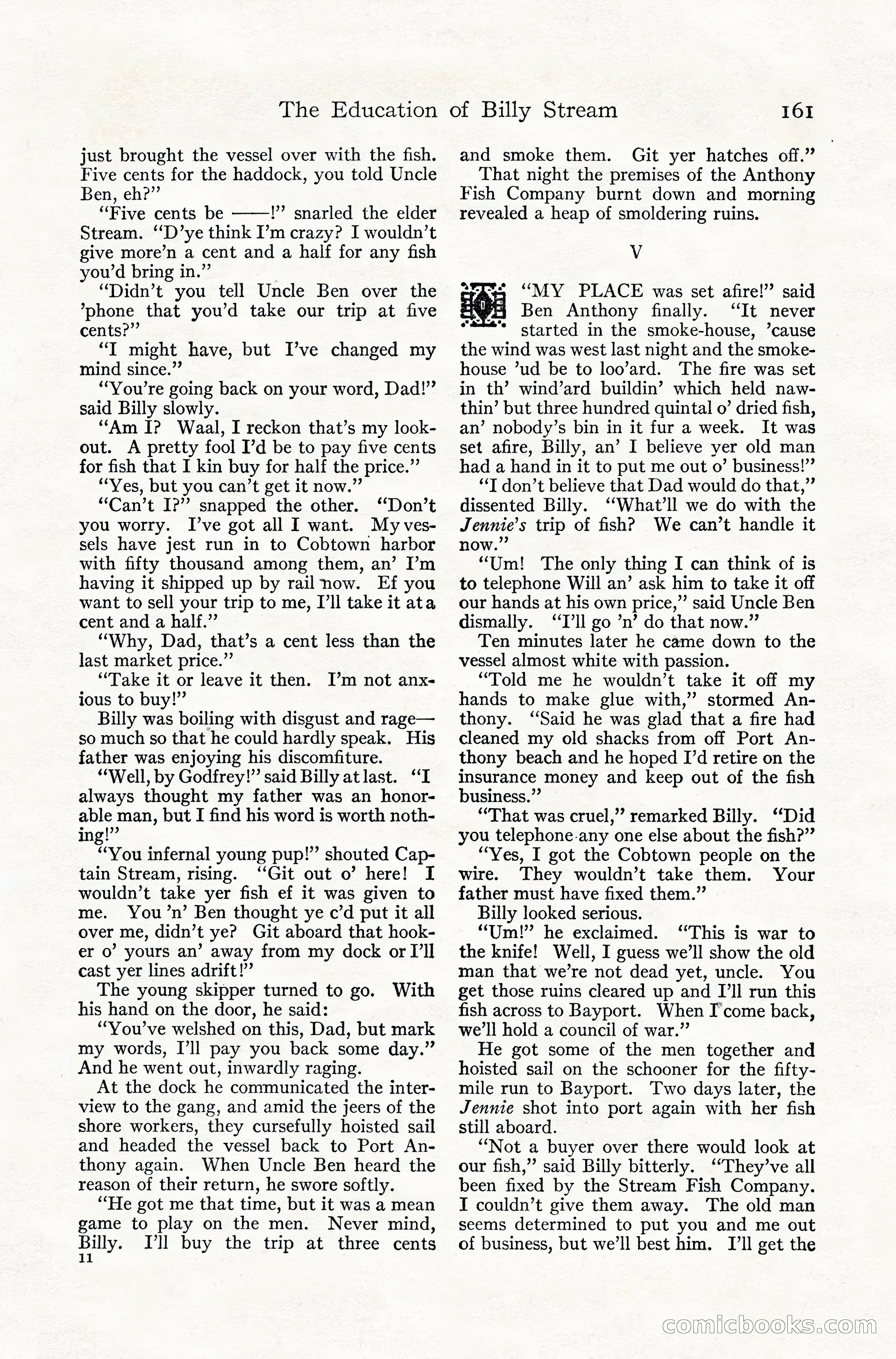 Adventure Magazine, July 1916 — page 163 of 228